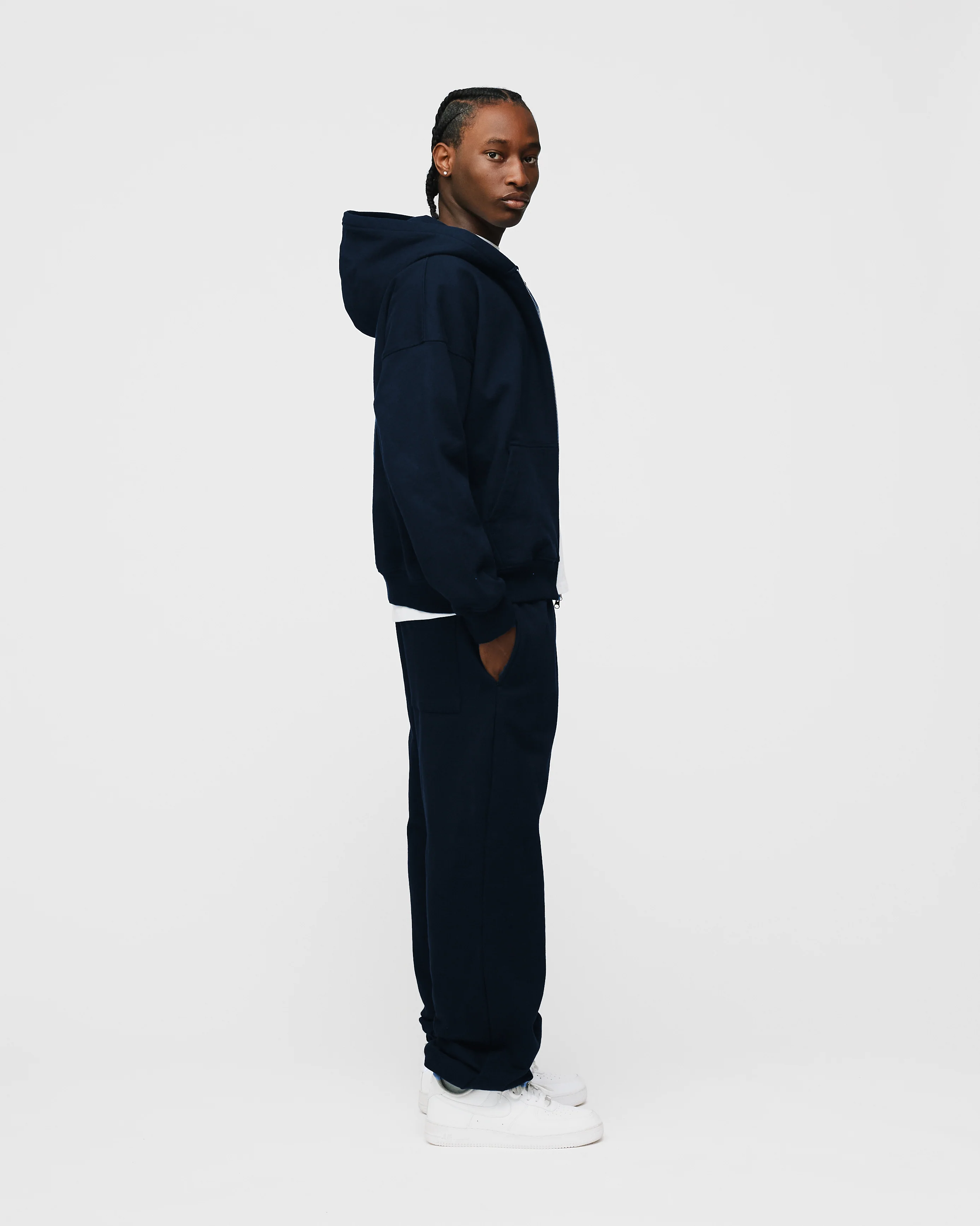 Baggy Jogger - Navy - Image 6