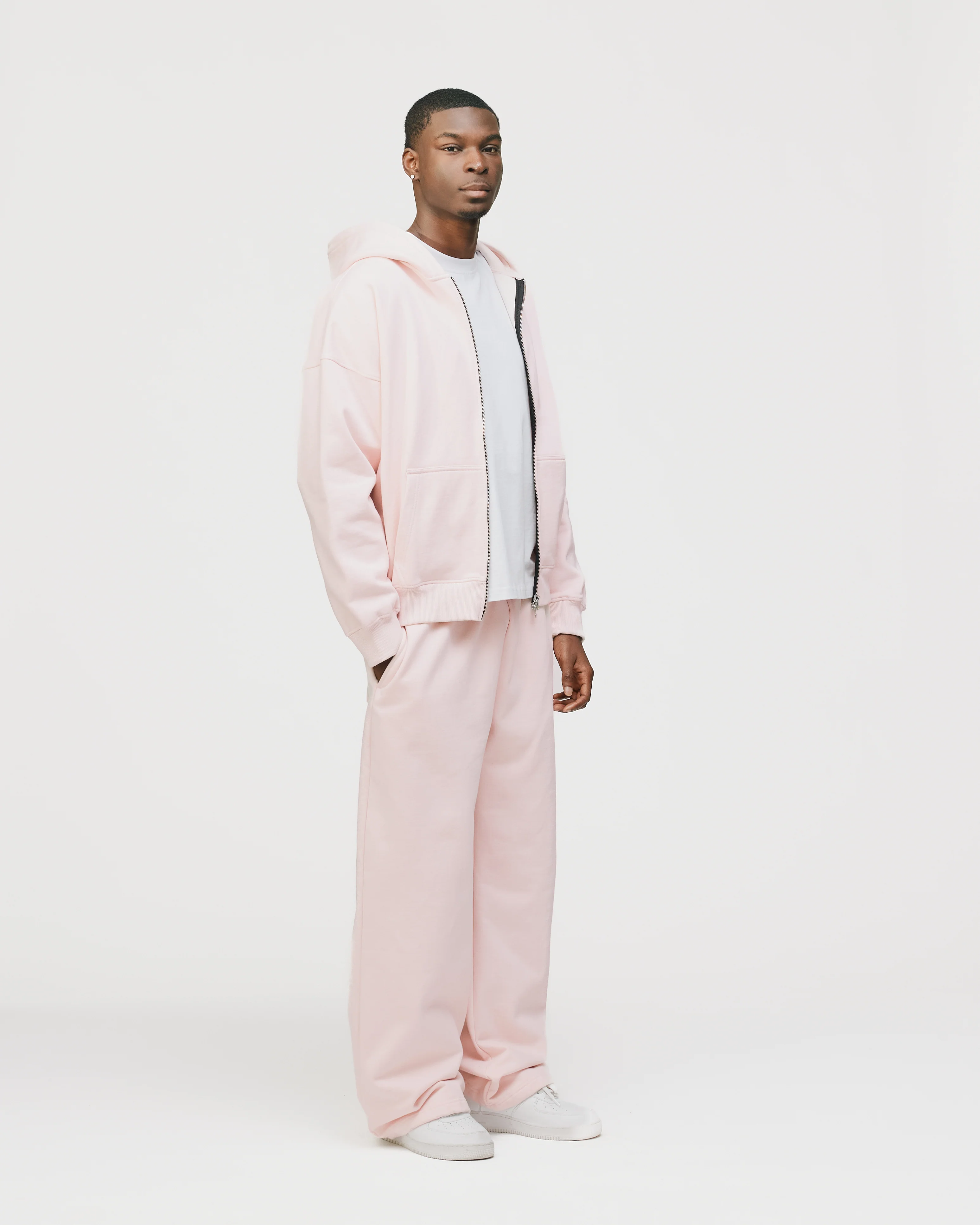 Baggy Sweatpants - Blush - Image 5