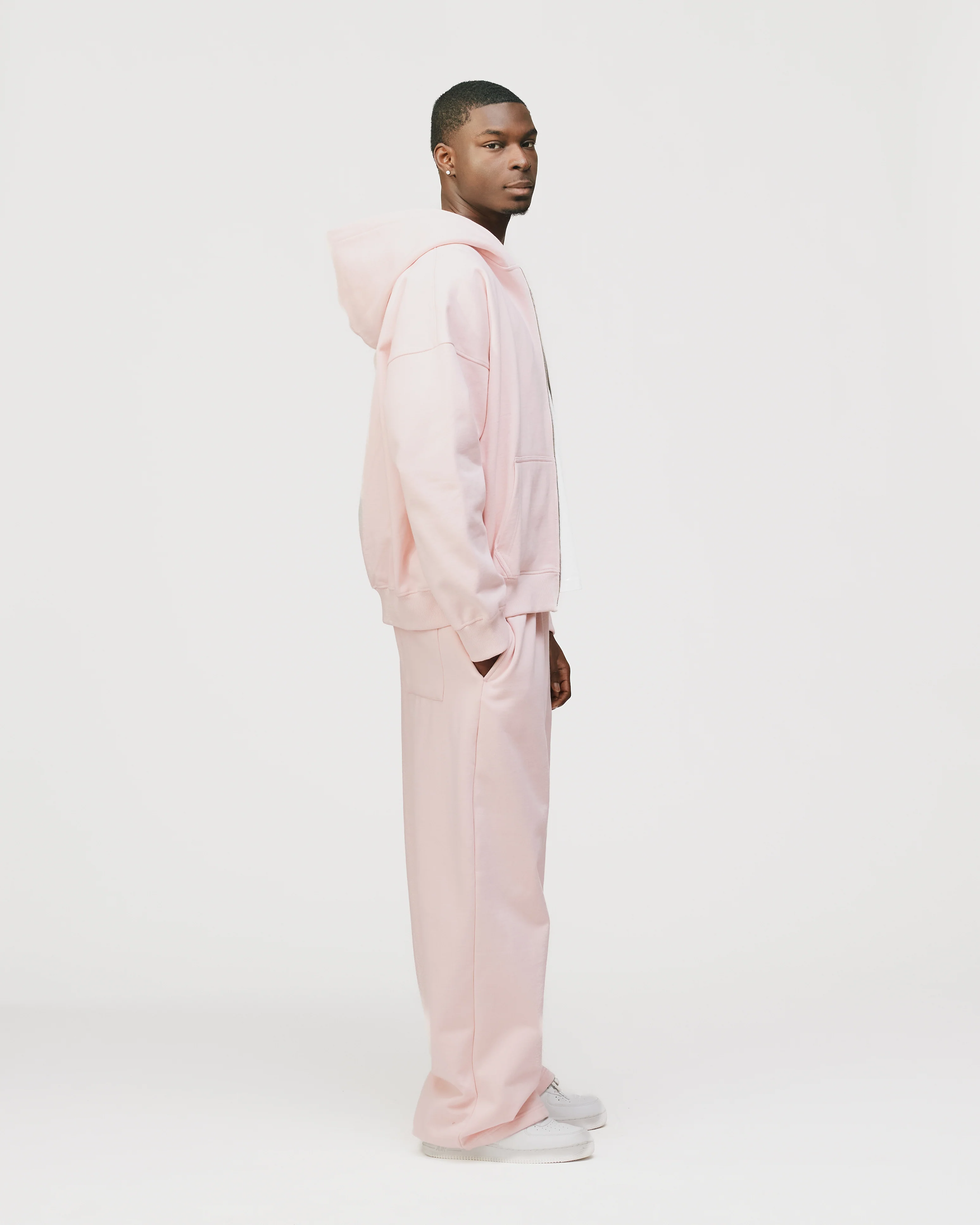 Baggy Sweatpants - Blush - Image 6