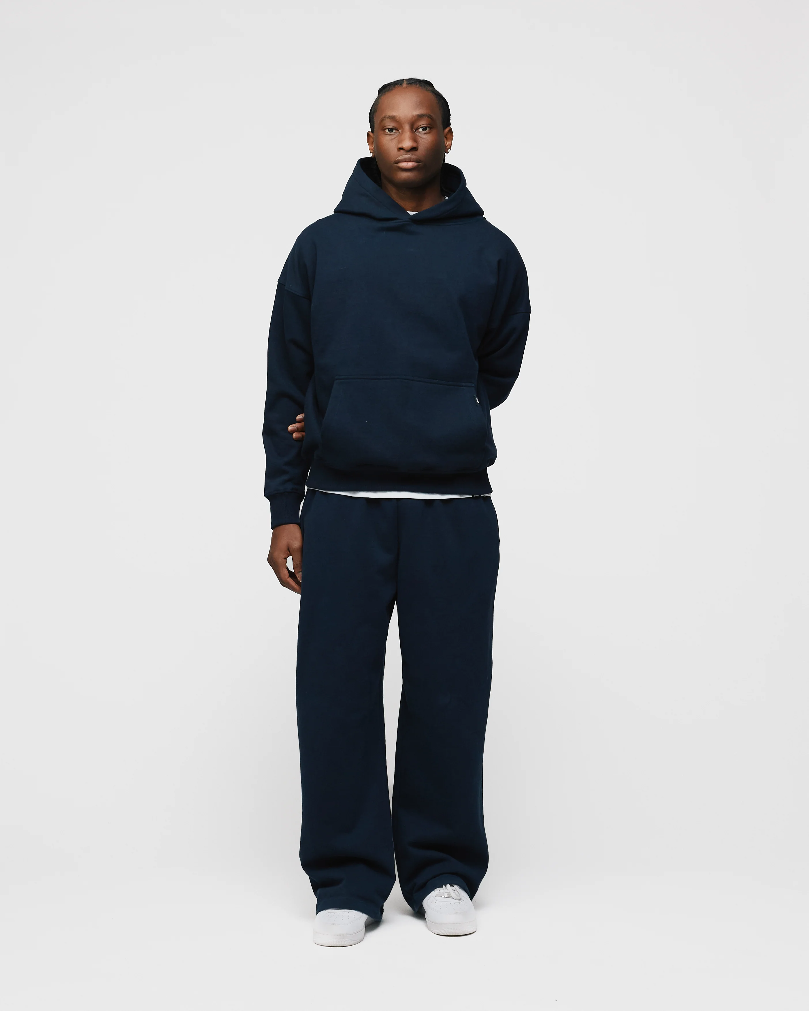 Baggy Sweatpants - Navy - Image 4