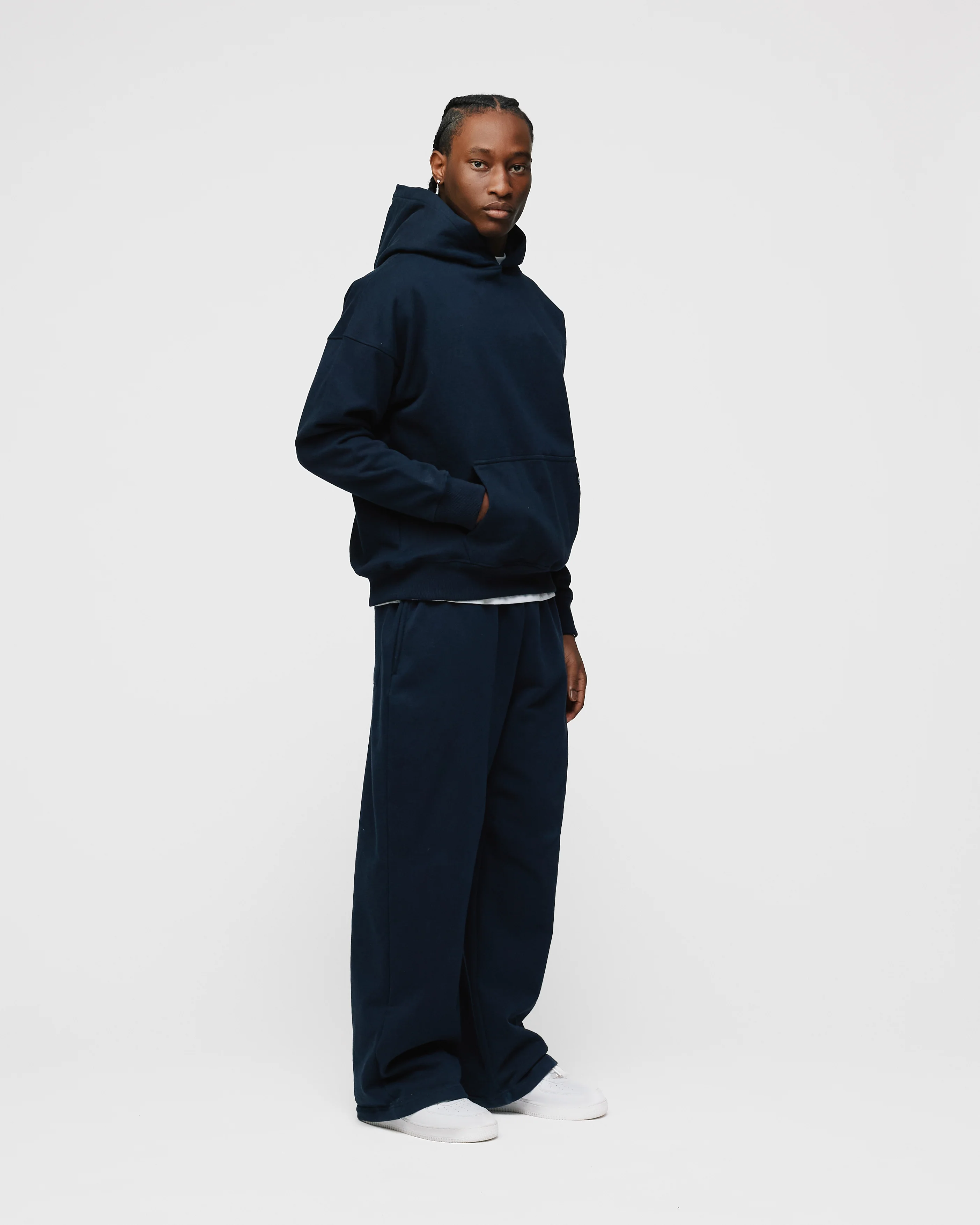 Baggy Sweatpants - Navy - Image 5
