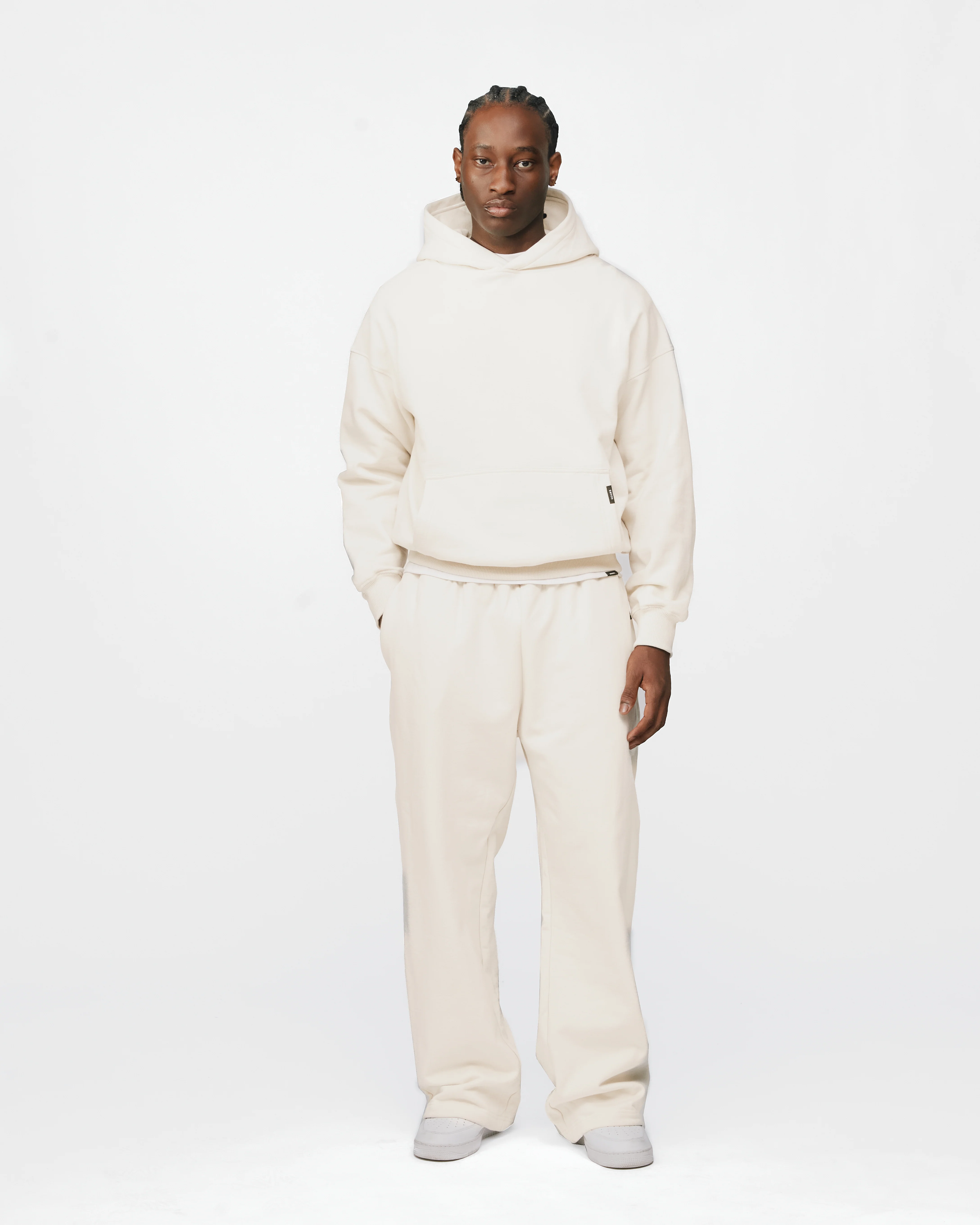 Baggy Sweatpants - Oyster - Image 2