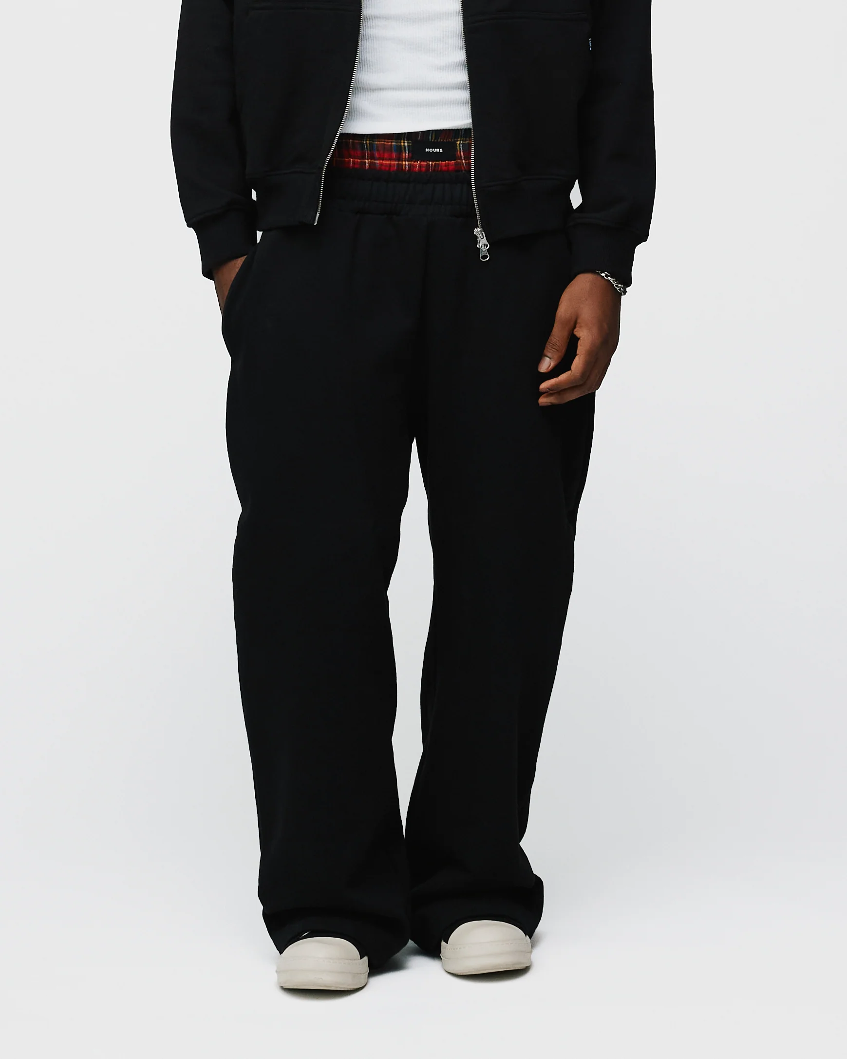 Boxer Sweatpants - Black - Image 3