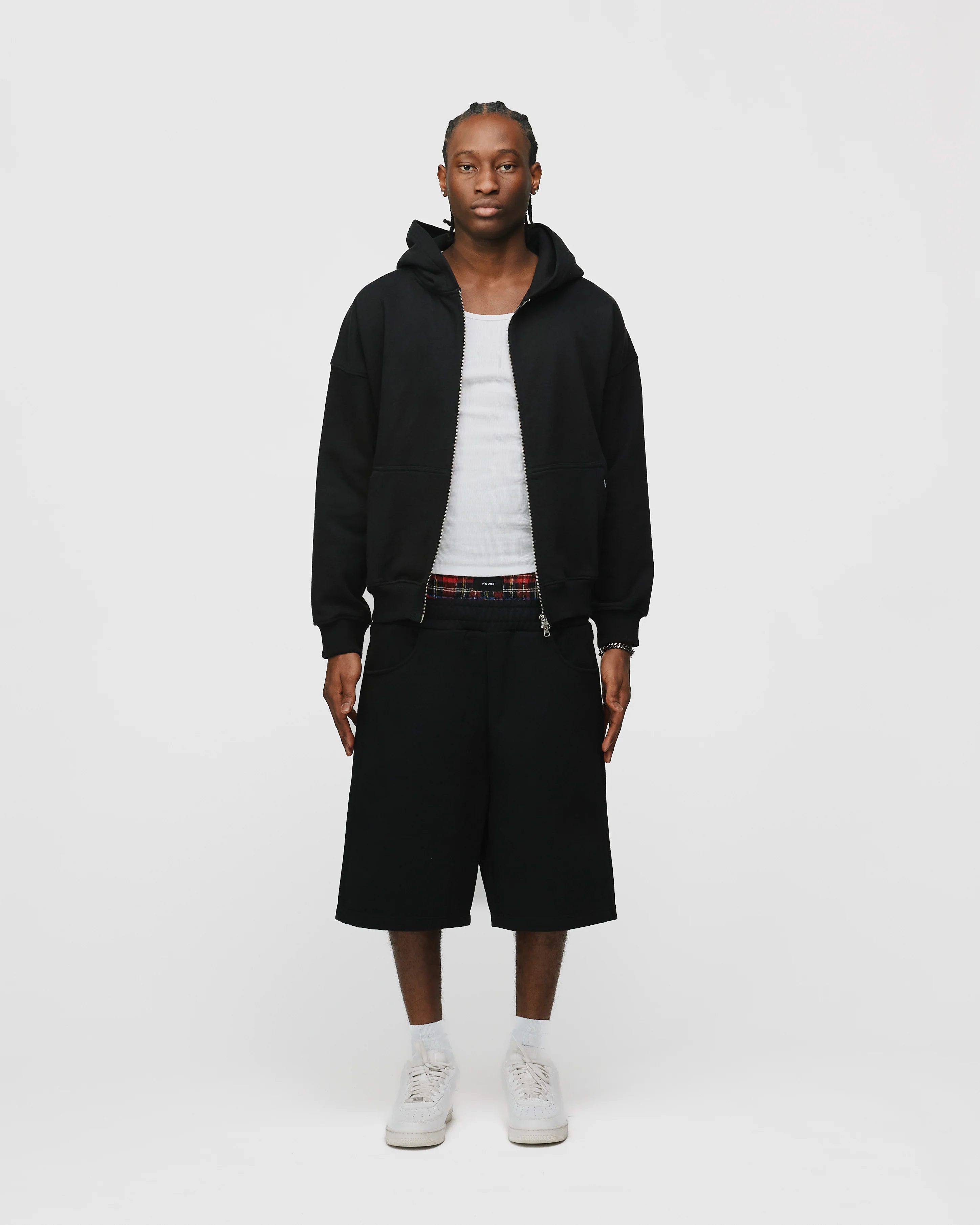 Boxer Sweatshorts - Black - Image 2