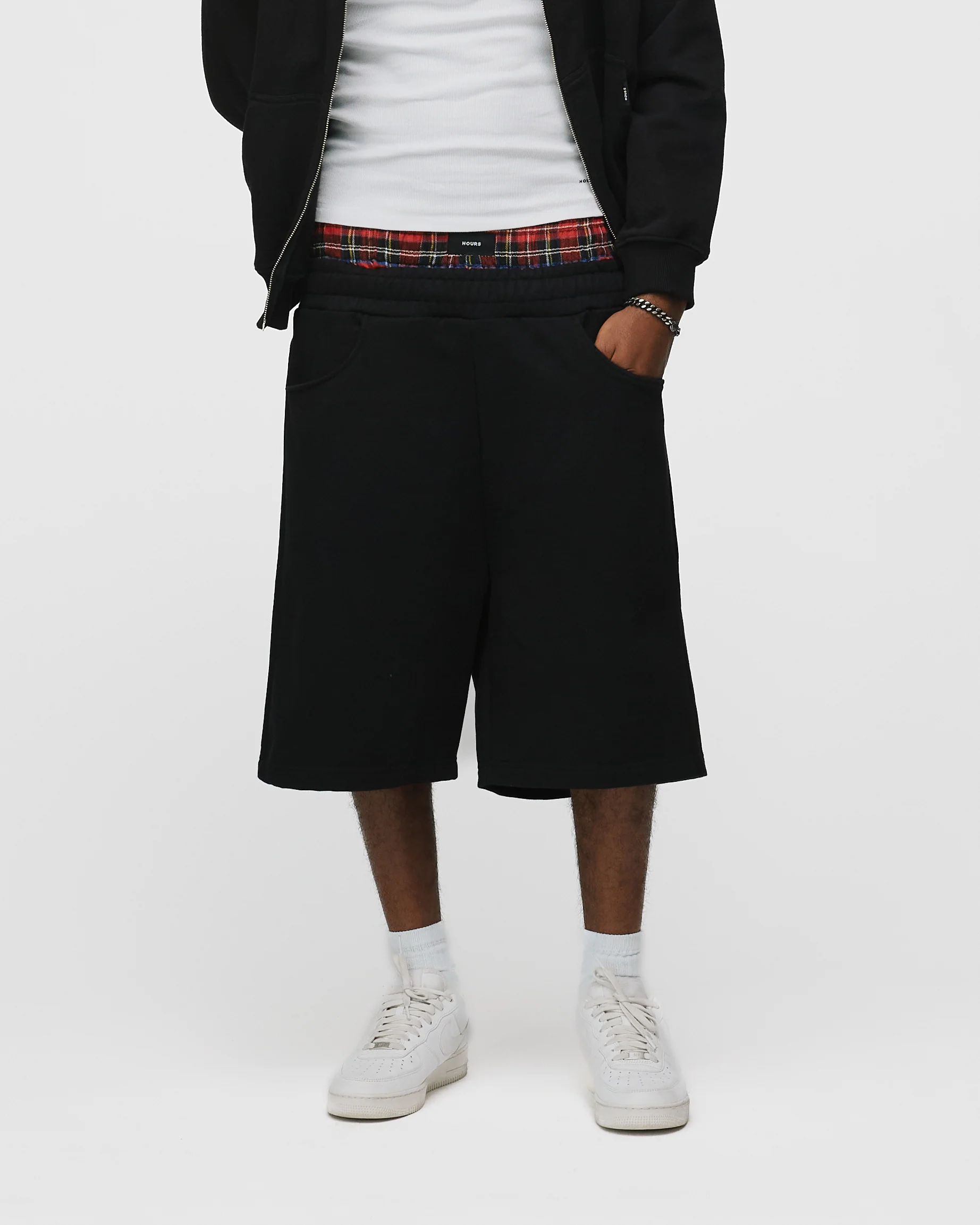Boxer Sweatshorts - Black - Image 3