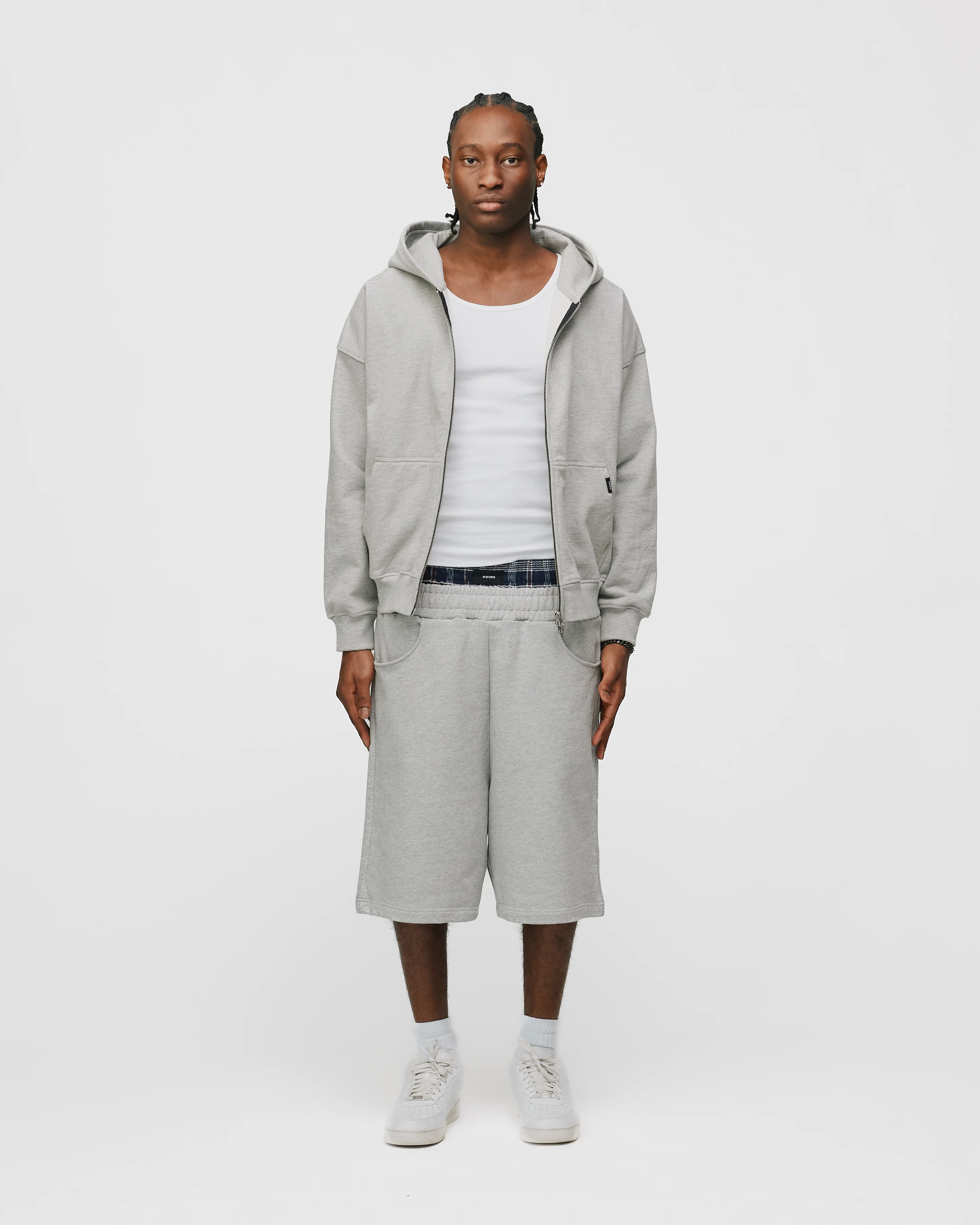 Boxer Sweatshorts - Grey - Image 2