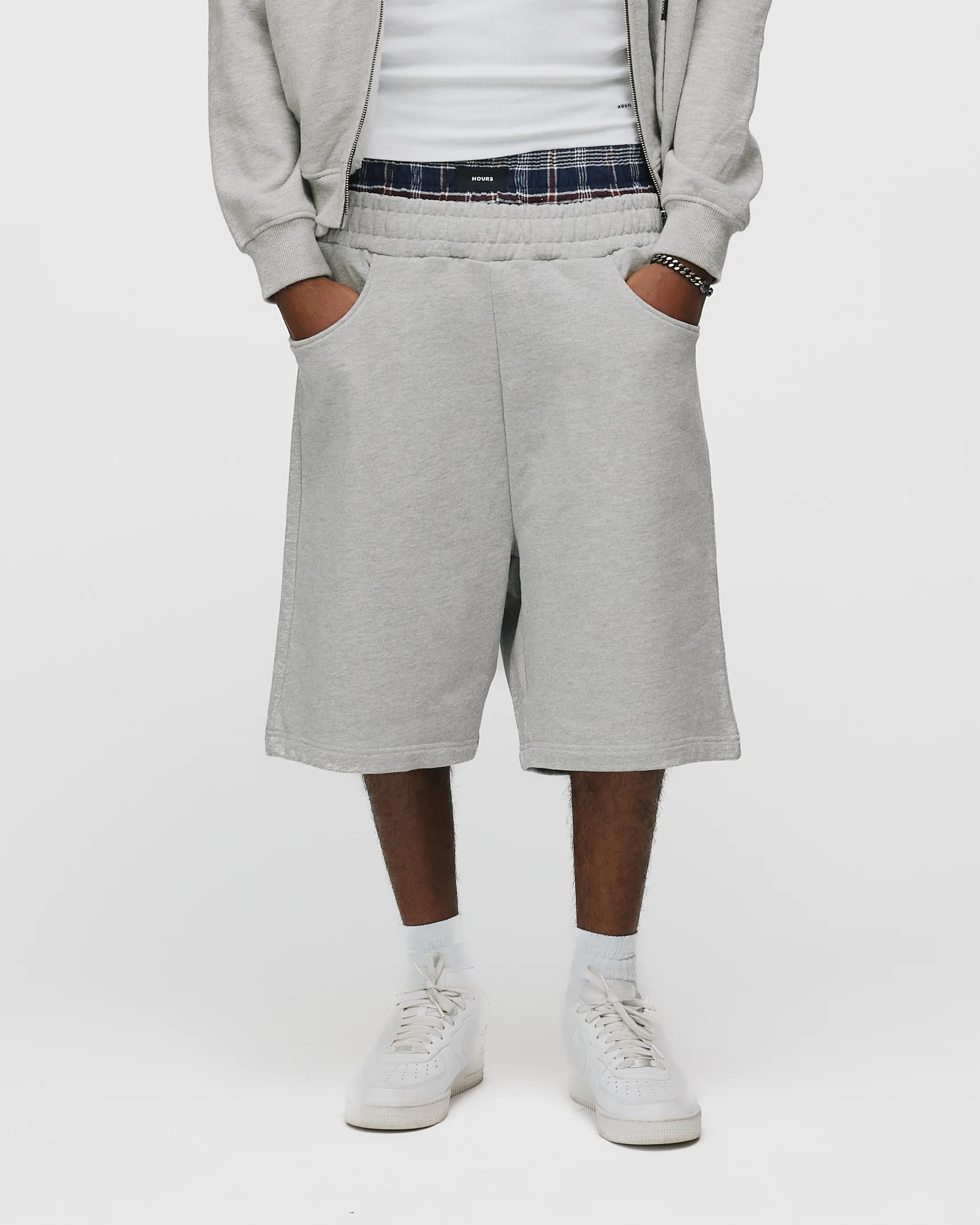 Boxer Sweatshorts - Grey - Image 3