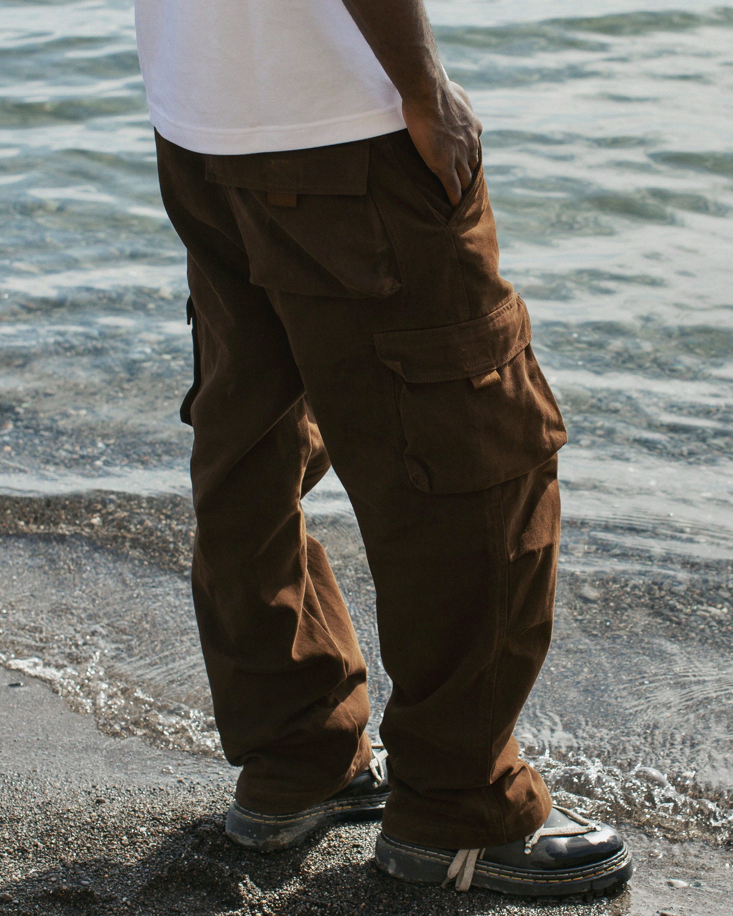 Cargo Pants V2 - Brown - Image 5