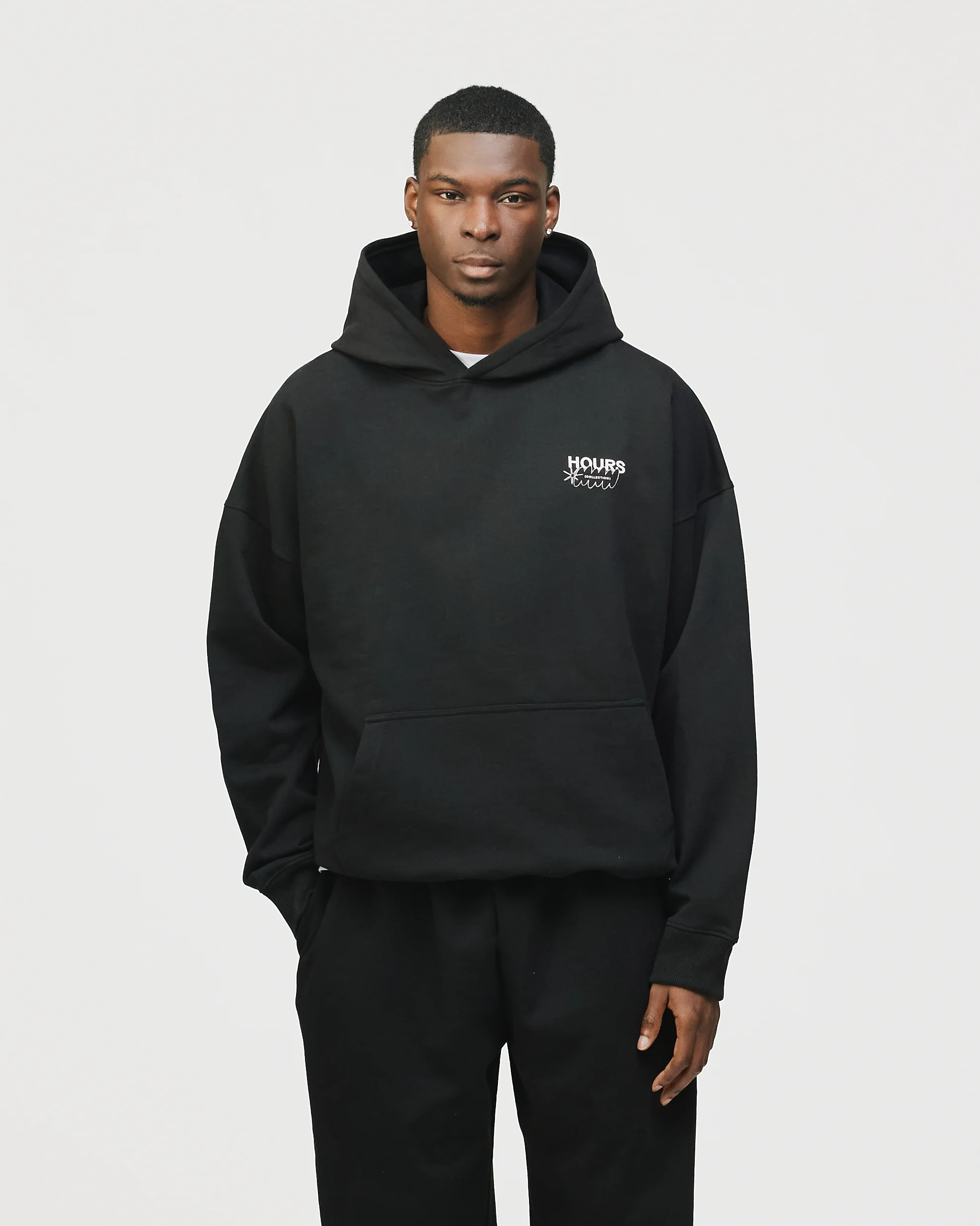 City is Hours Hoodie - Black - Image 3