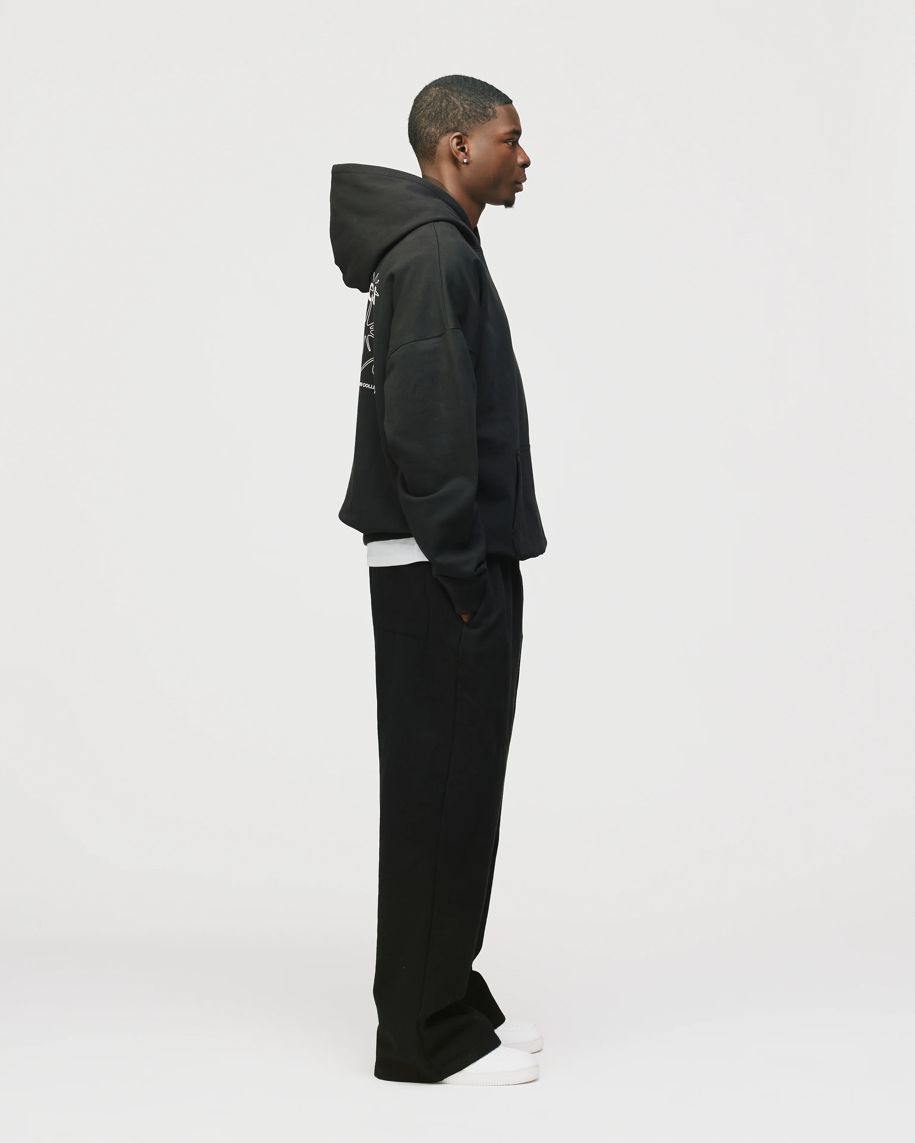 City is Hours Hoodie - Black - Image 6