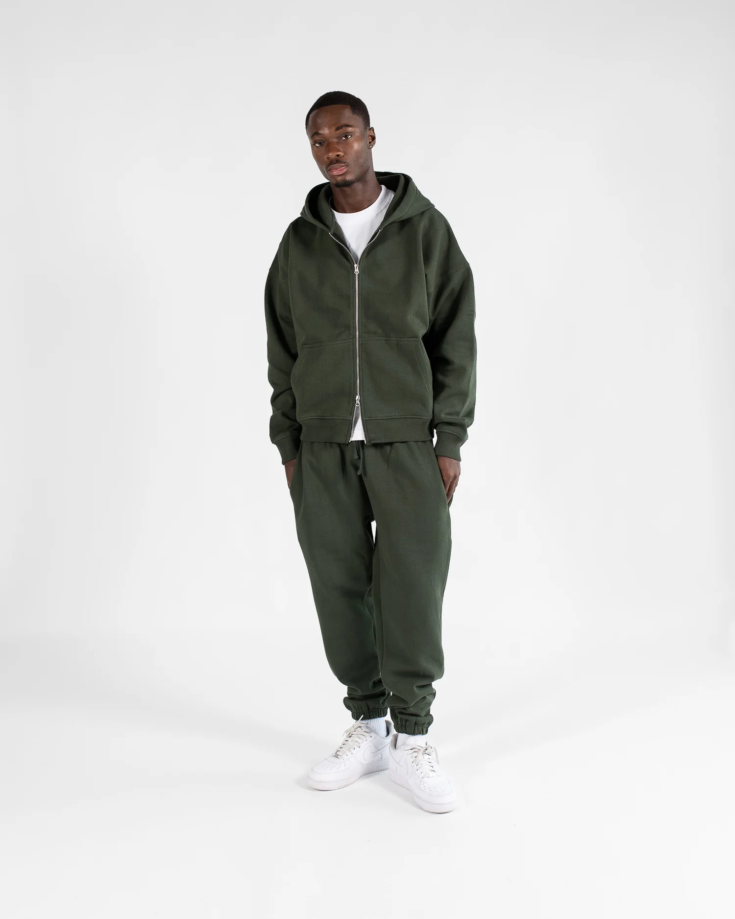 Classic Sweatpants - Olive - Image 2