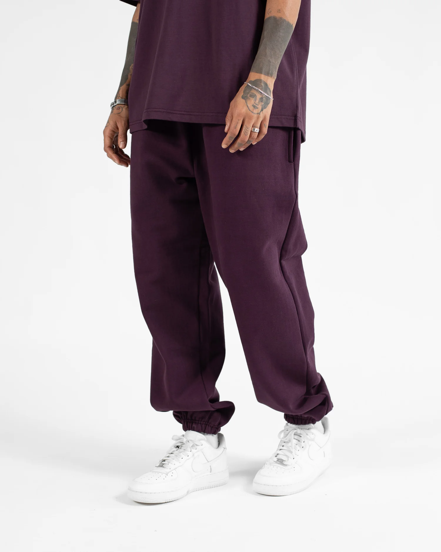 Classic Sweatpants - Wine - Image 5
