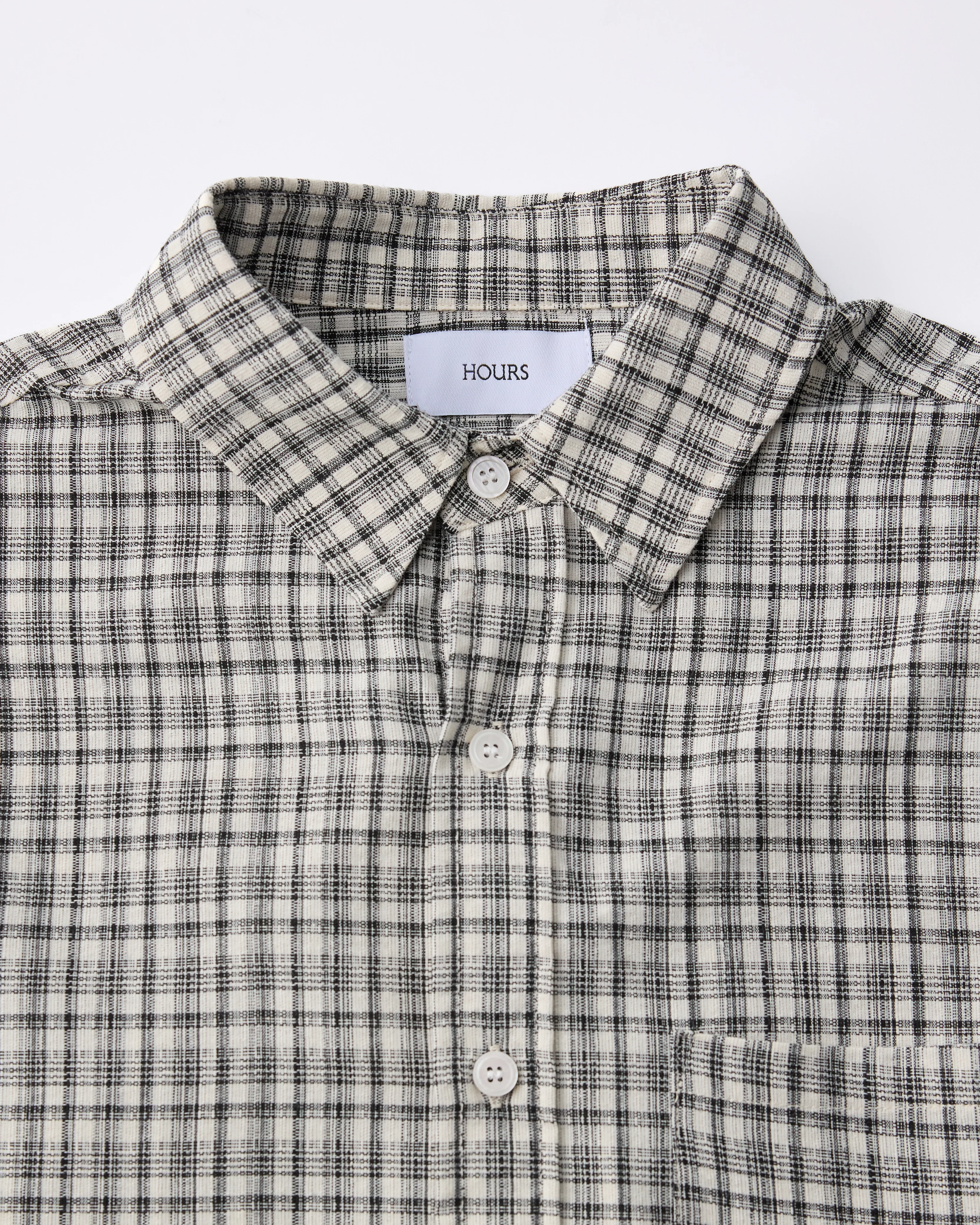 Cropped Flannel - Black - Image 7