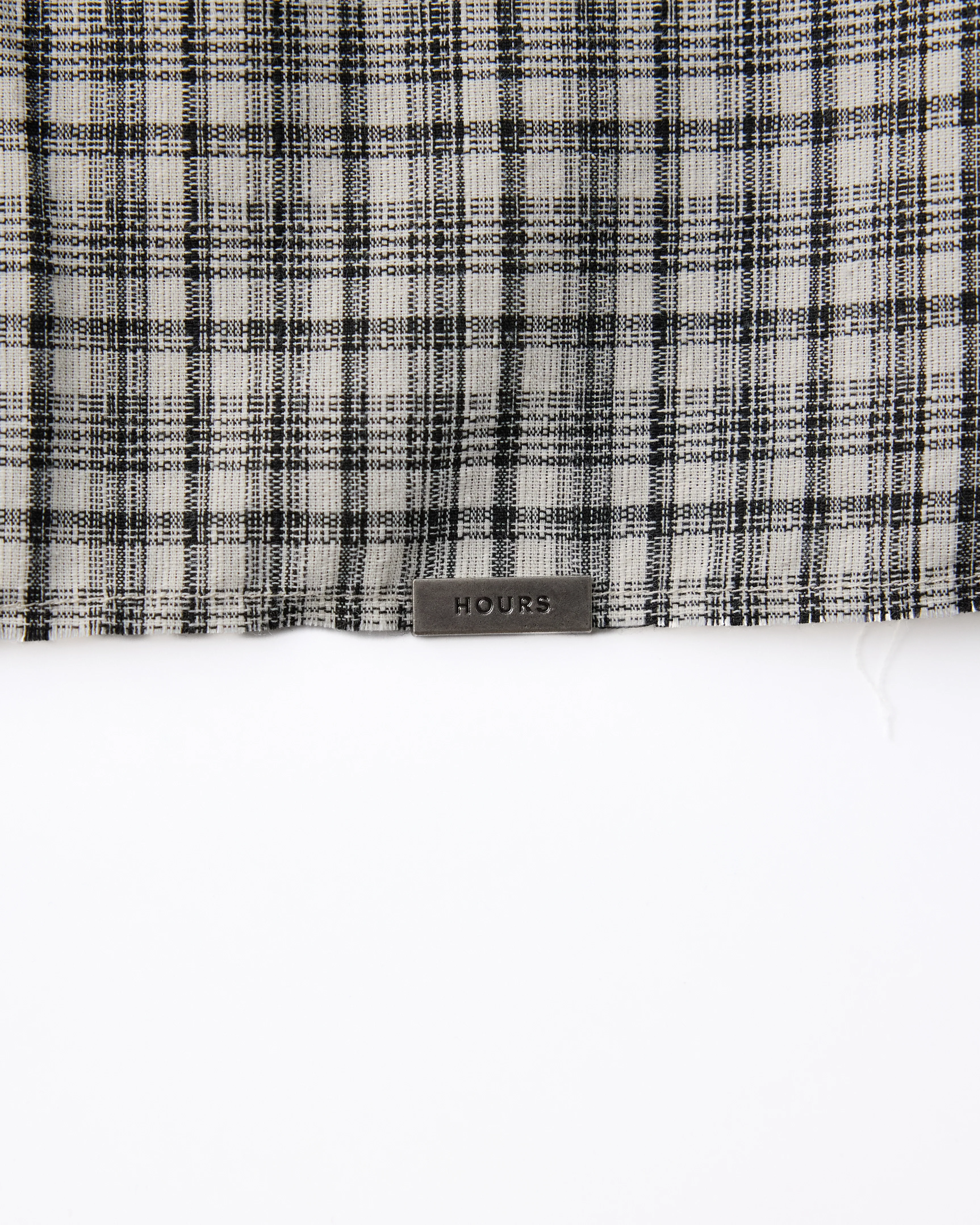 Cropped Flannel - Black - Image 8