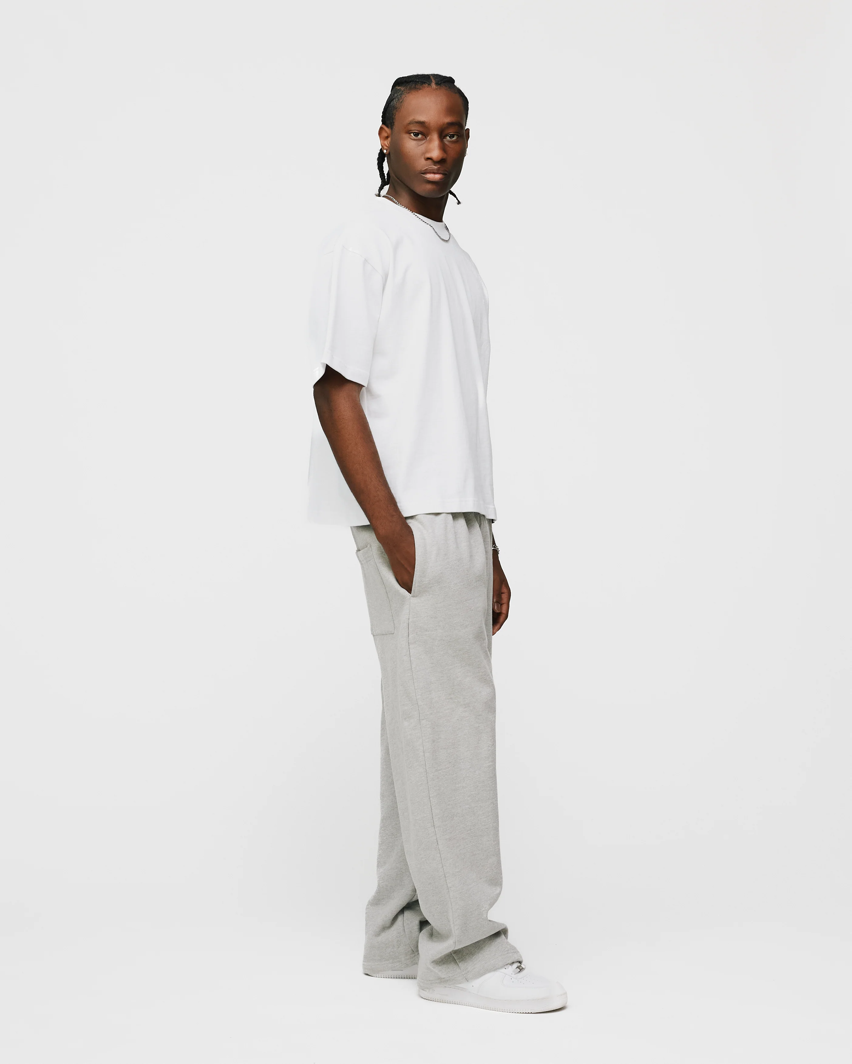 Cropped T-Shirt - White - Image 5