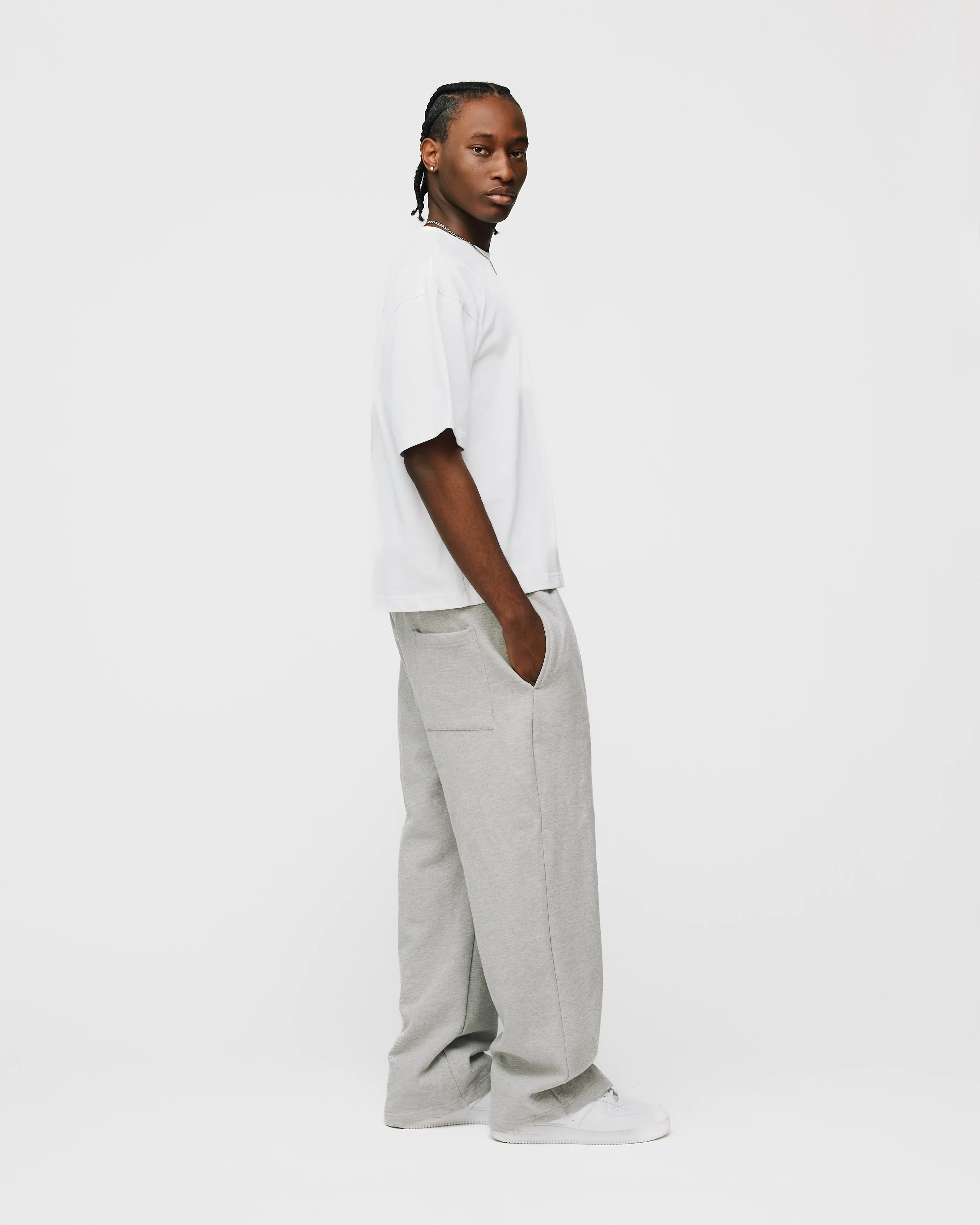 Cropped T-Shirt - White - Image 6