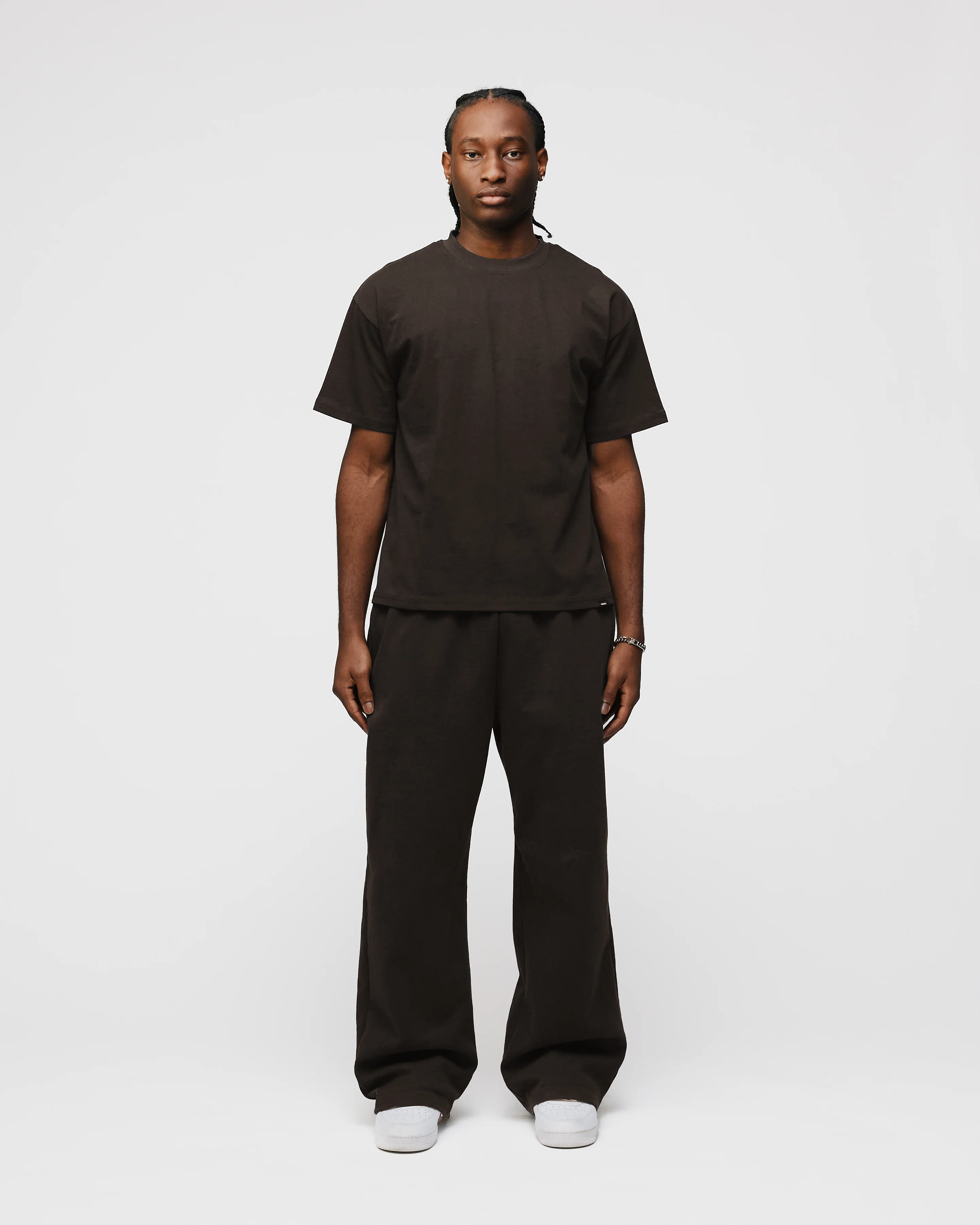 Drop Shoulder T-Shirt - Espresso - Image 2