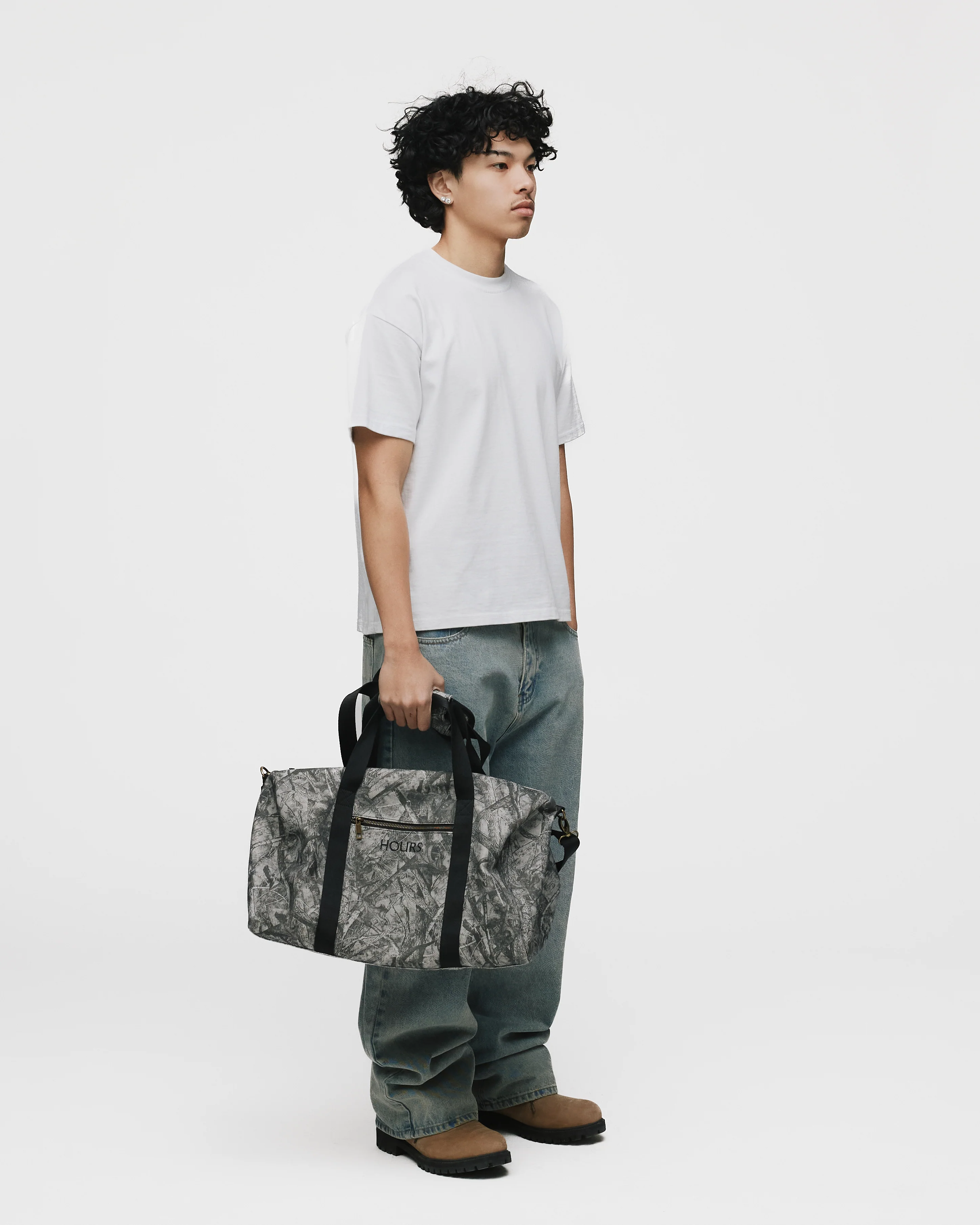 Duffle Bag - Black Camo - Image 5