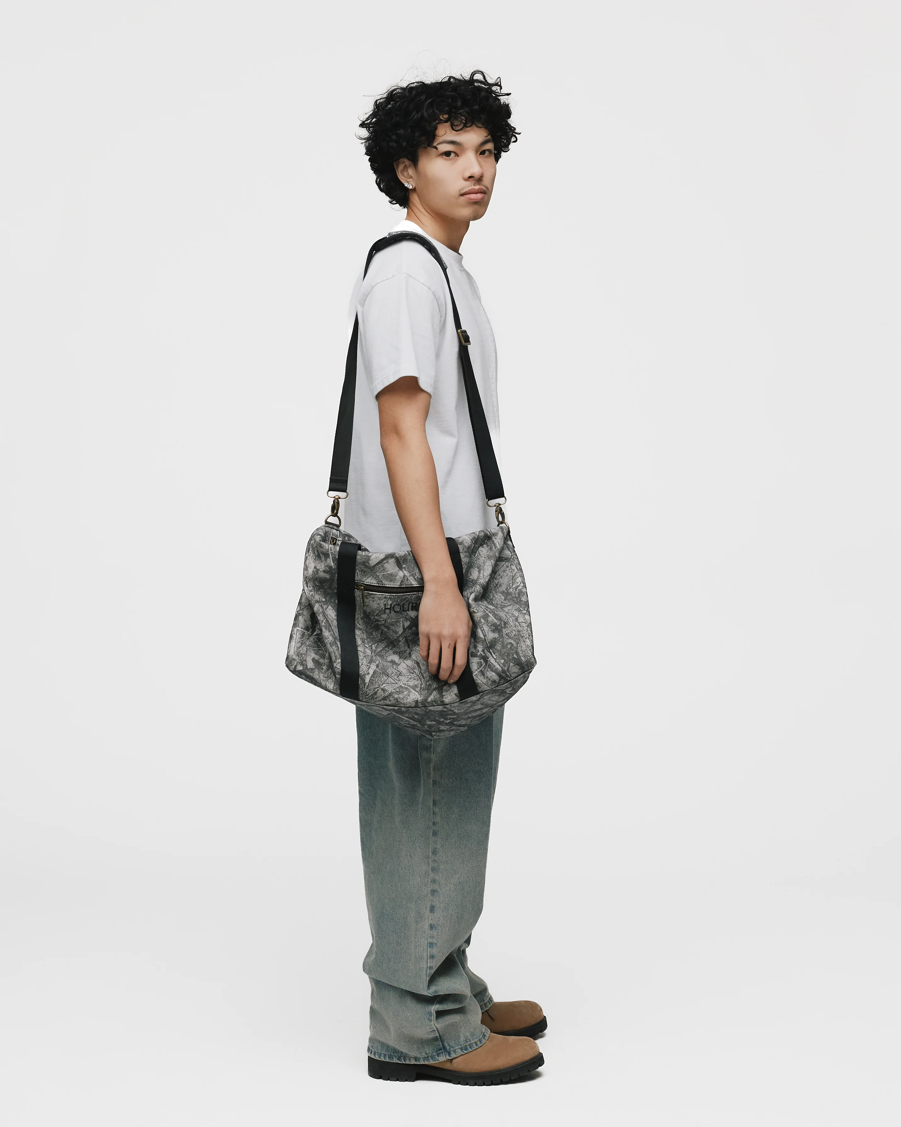 Duffle Bag - Black Camo - Image 6