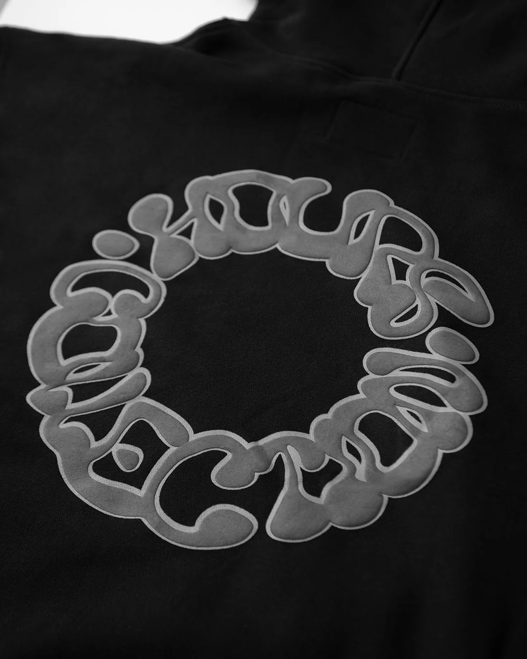 Graffiti Hoodie - Black - Image 10