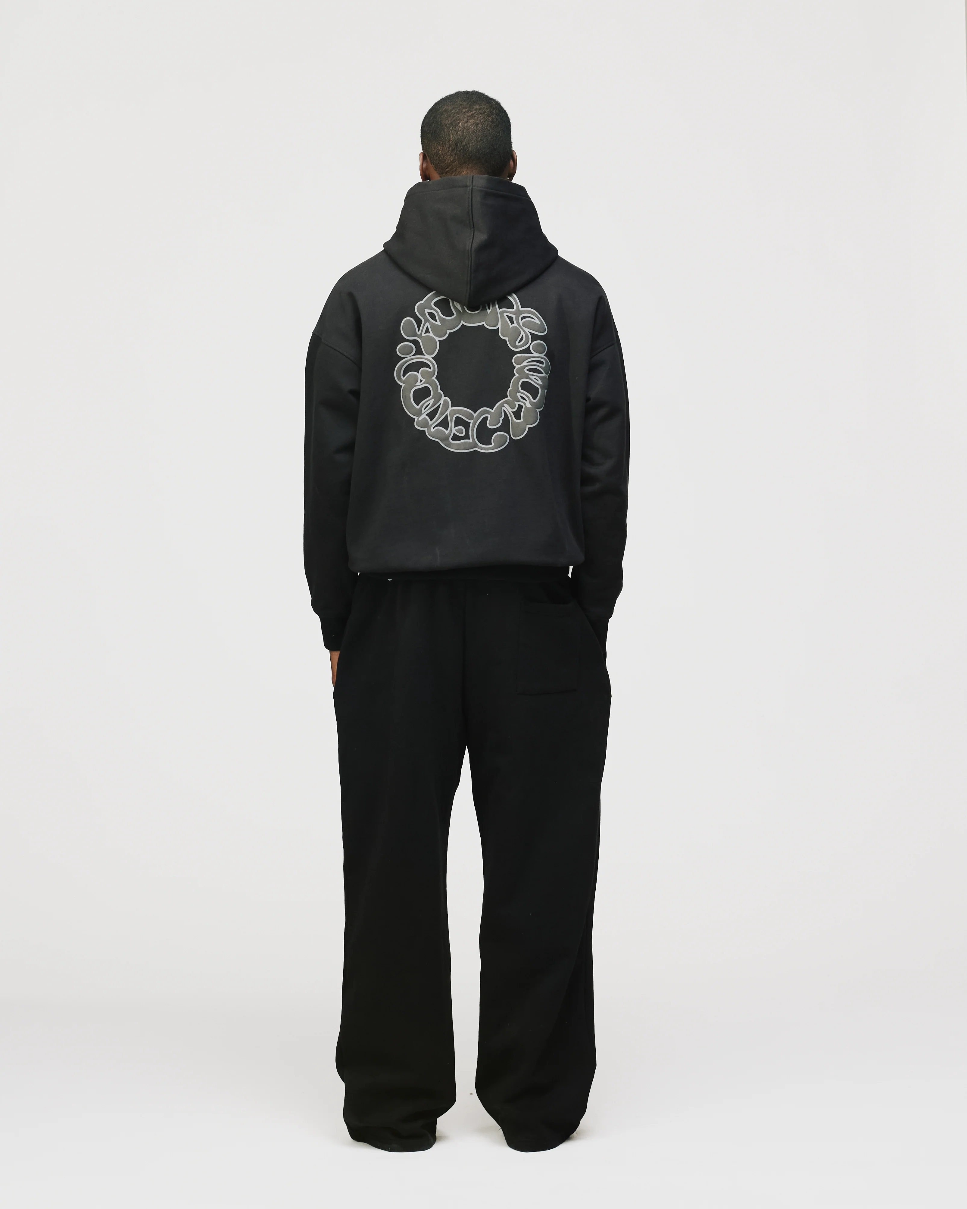 Graffiti Hoodie - Black - Image 8