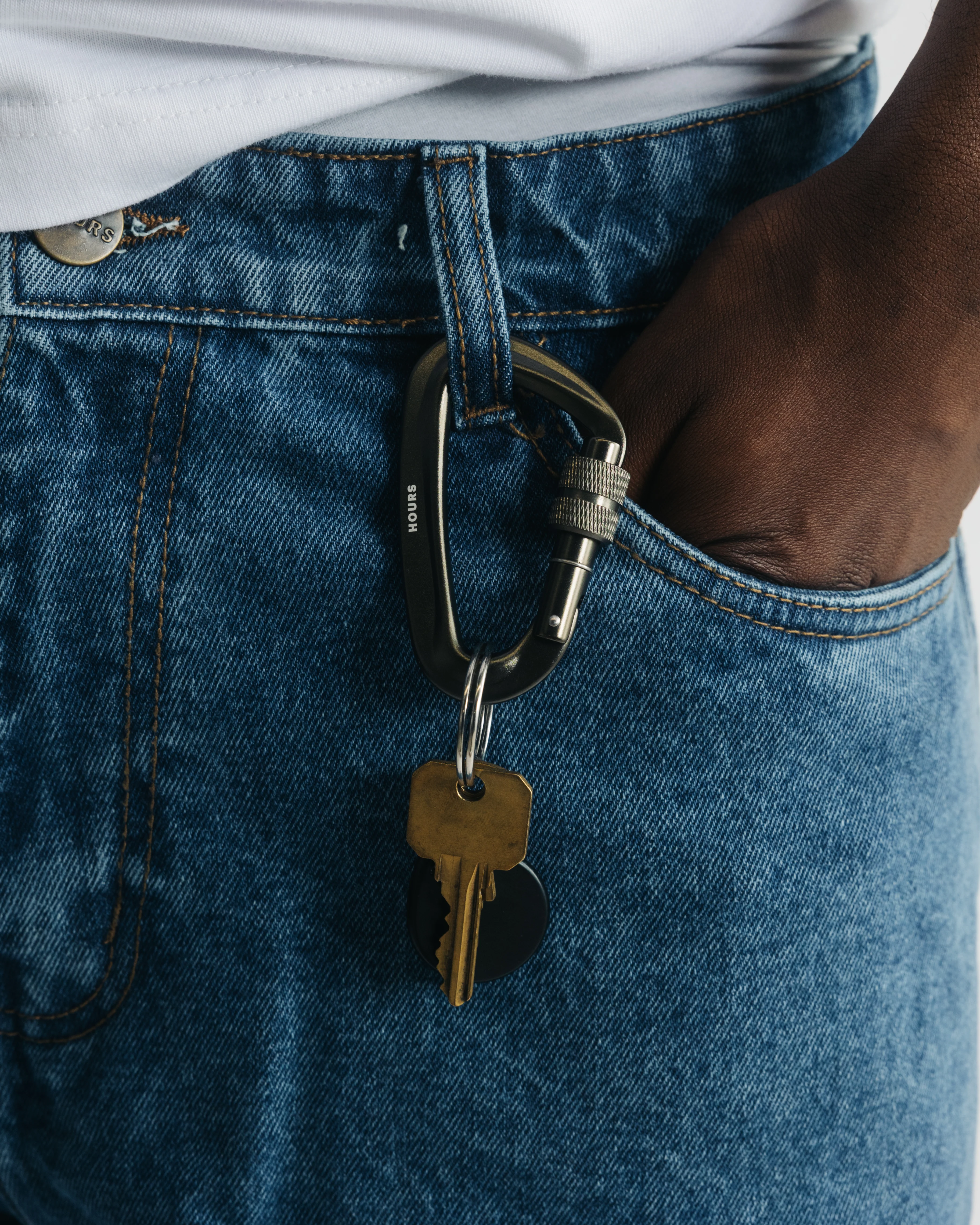 Hours Carabiner - Olive - Image 3
