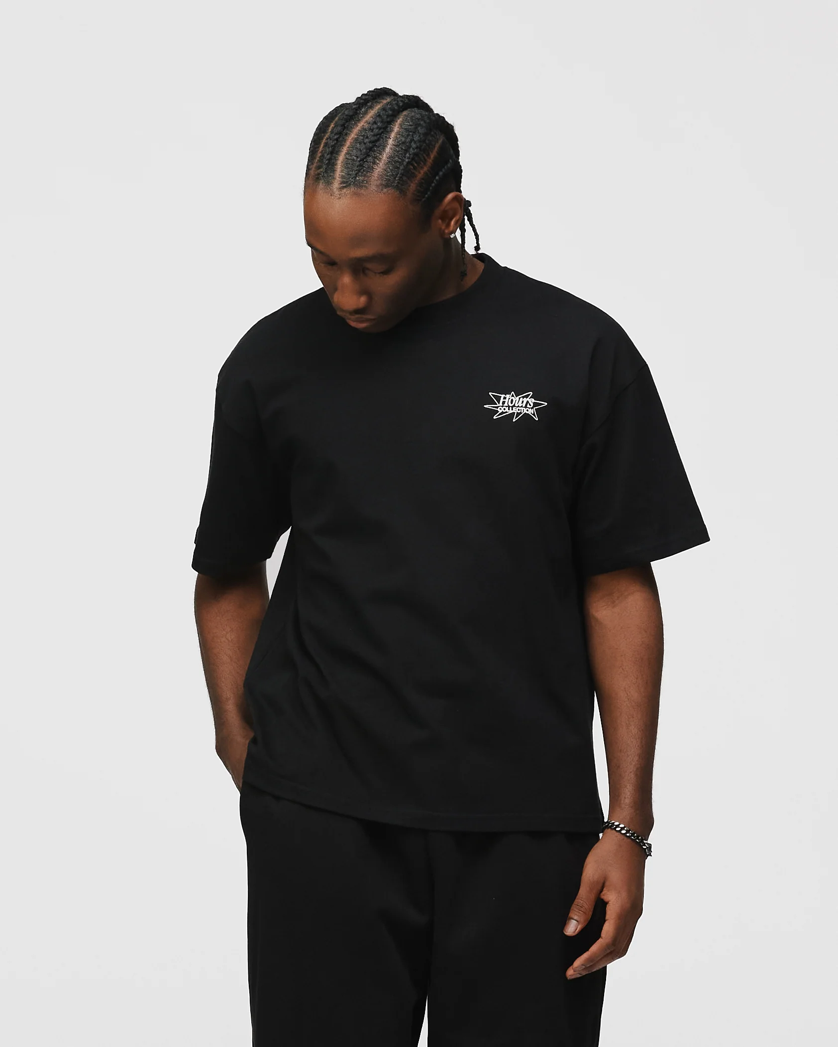 Hours International T-Shirt - Black - Image 3