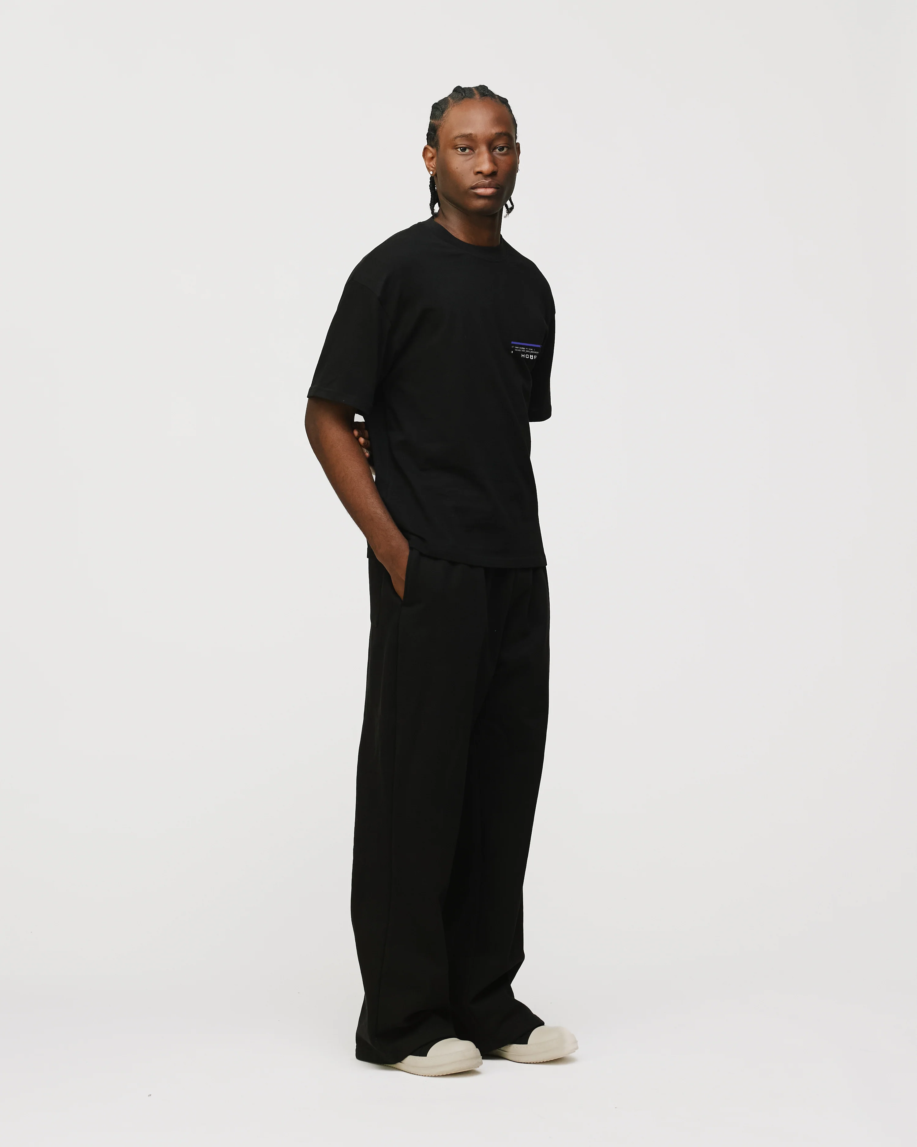 Human Network T-Shirt - Black - Image 4