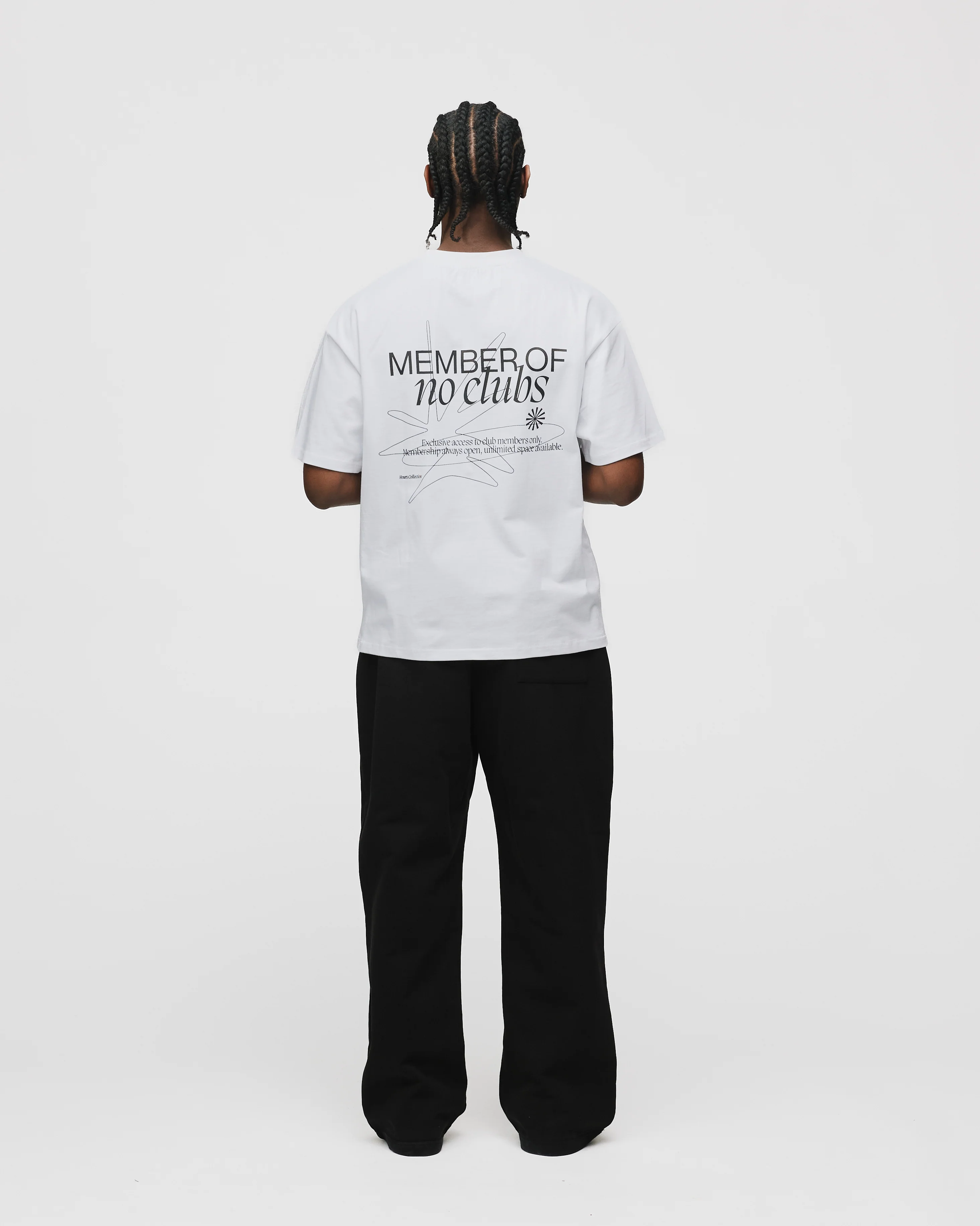 Member of No Clubs T-Shirt - White - Image 8