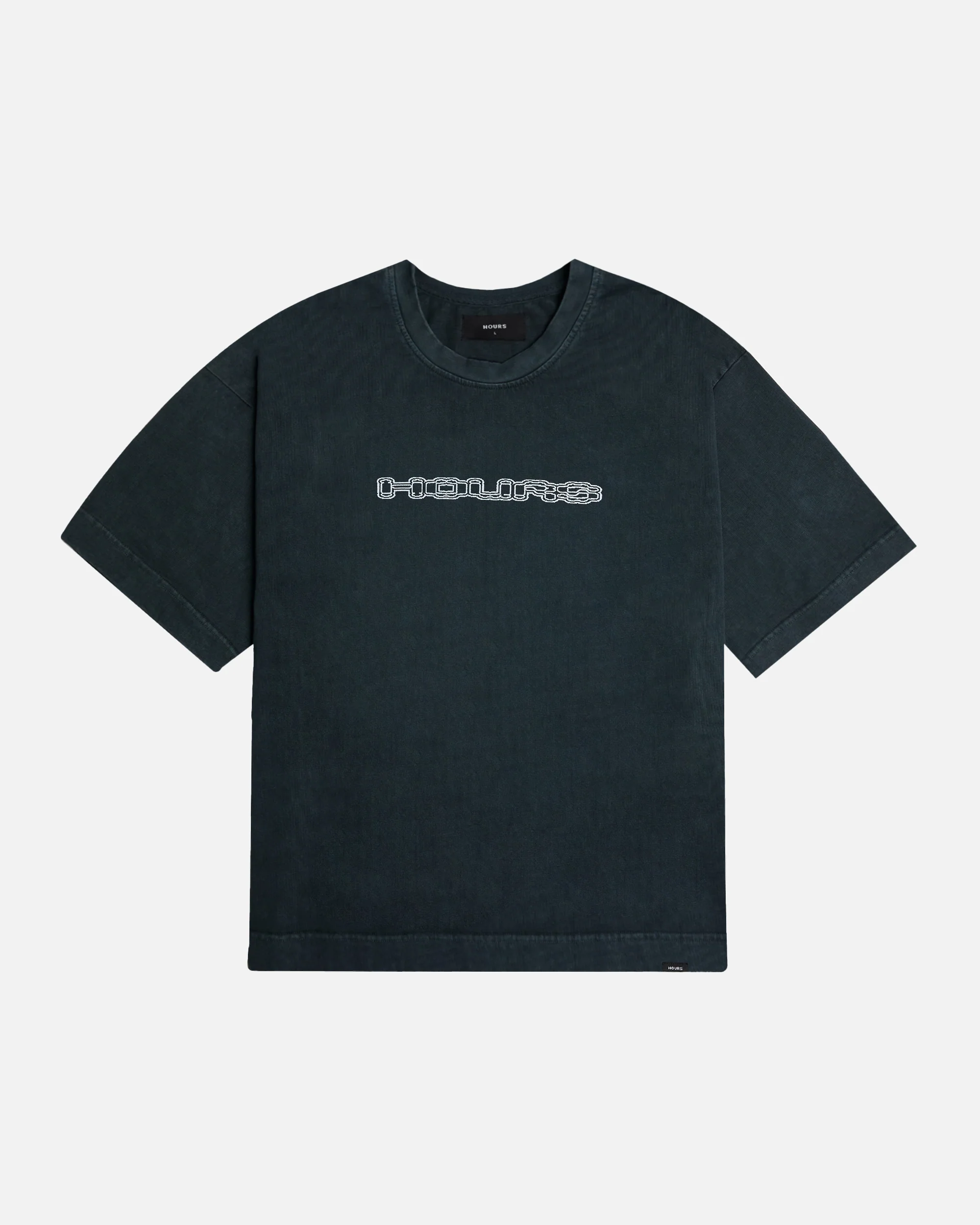 Neural Link Cropped T-Shirt - Vintage Black - Image 2