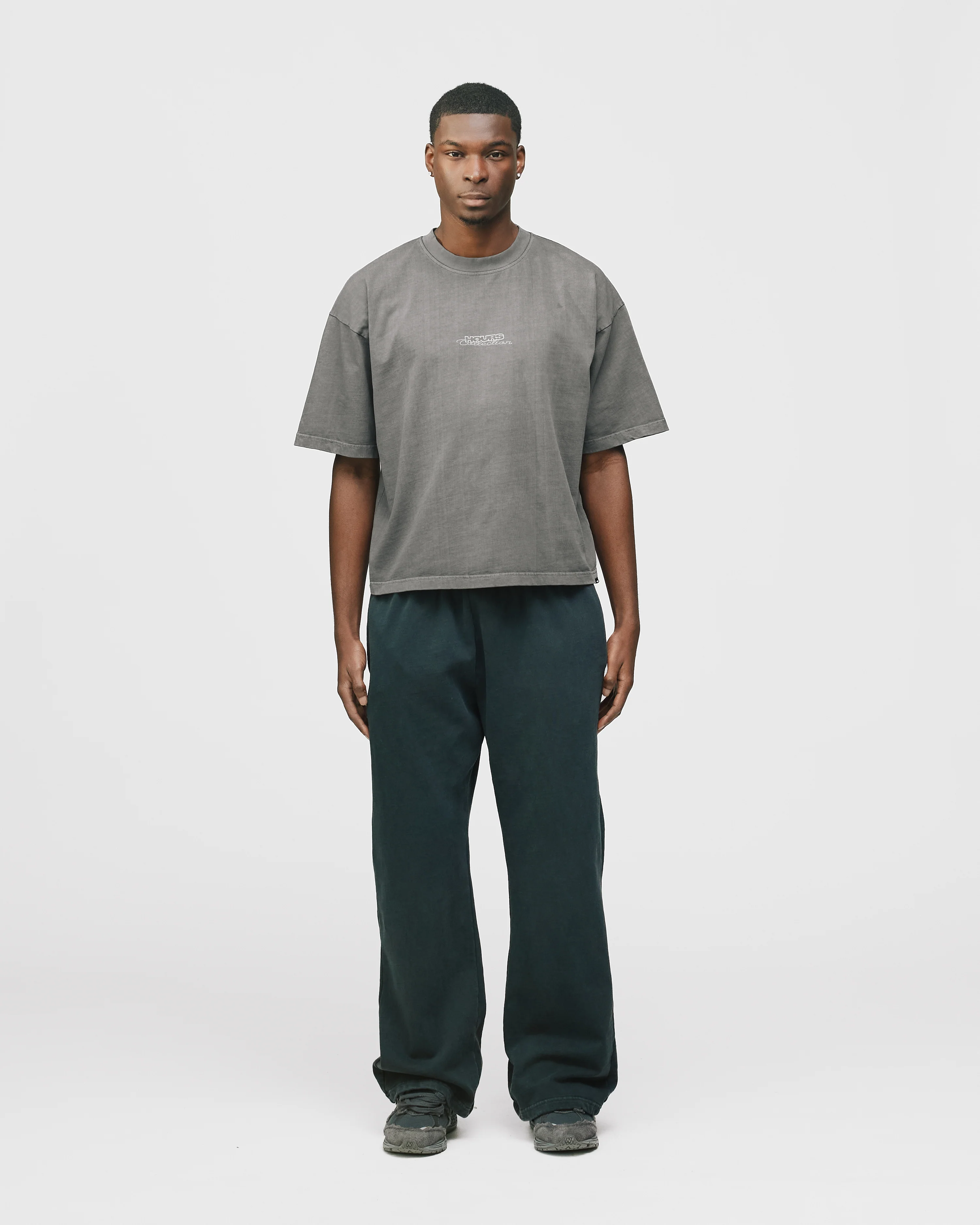 Outlaw Cropped T-Shirt - Vintage Grey - Image 4