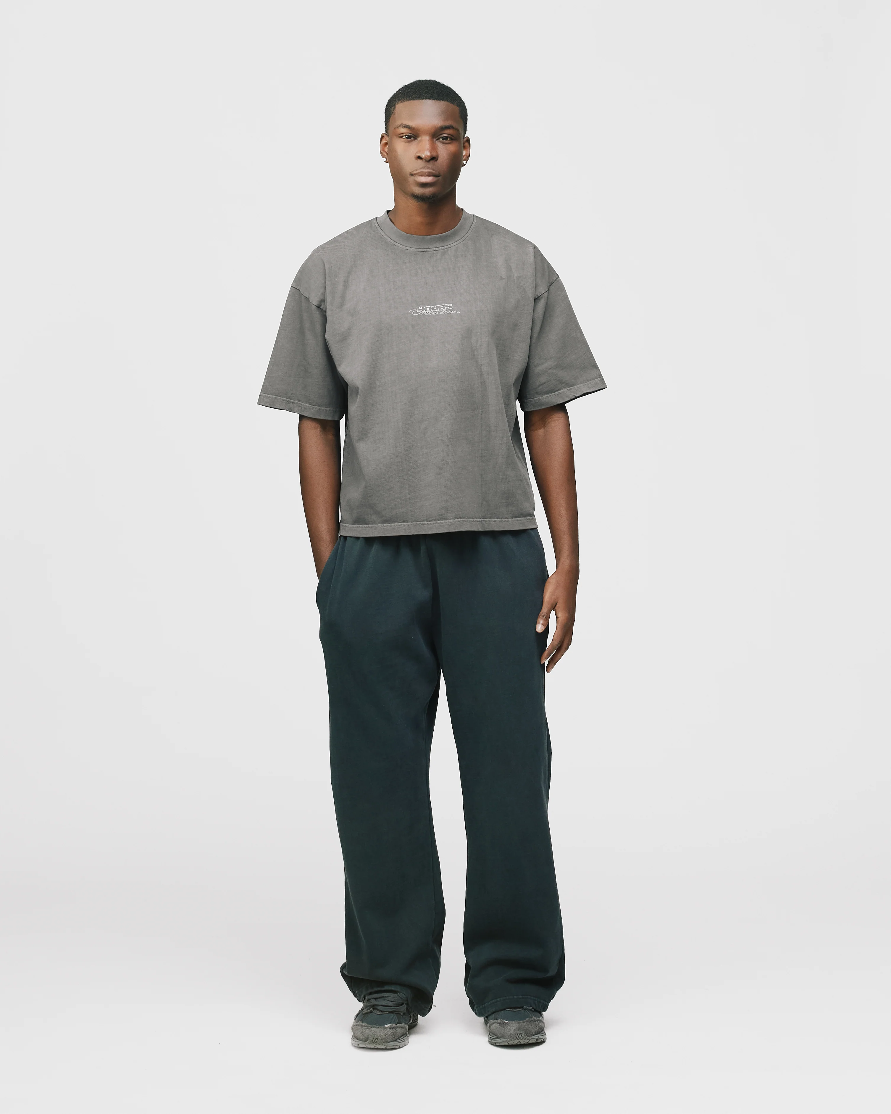 Outlaw Cropped T-Shirt - Vintage Grey - Image 5