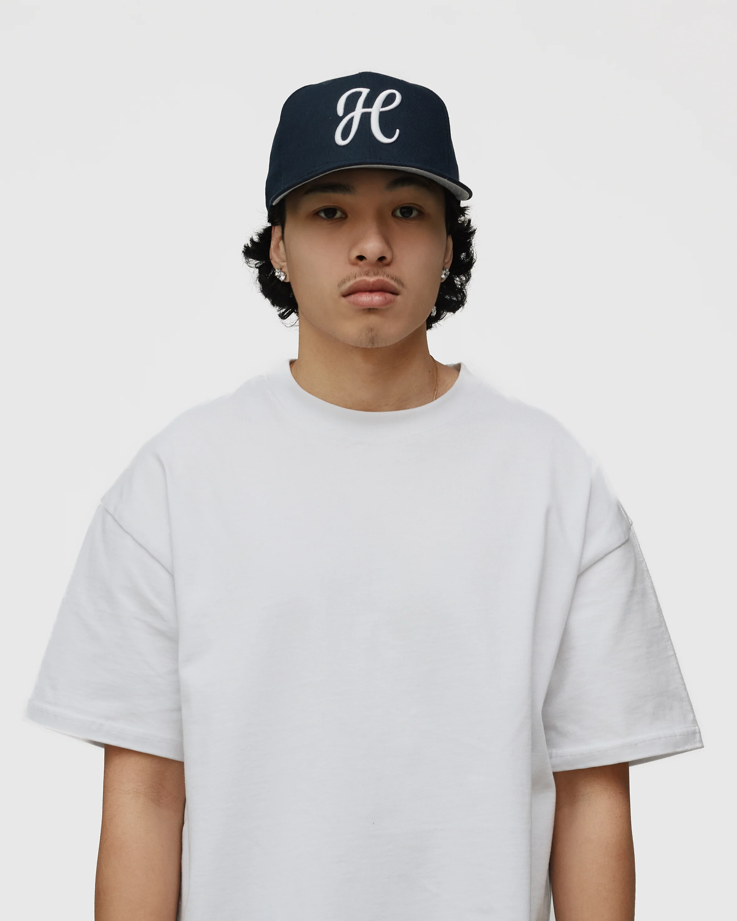 Signature New Era Fitted - Navy - Image 3