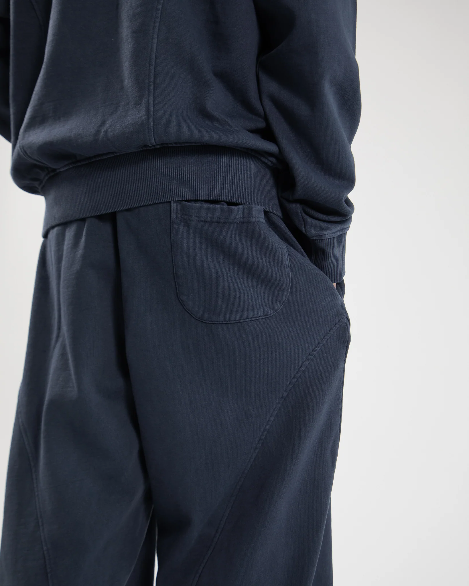 Signature Baggy Sweatpants - Vintage Navy - Image 6