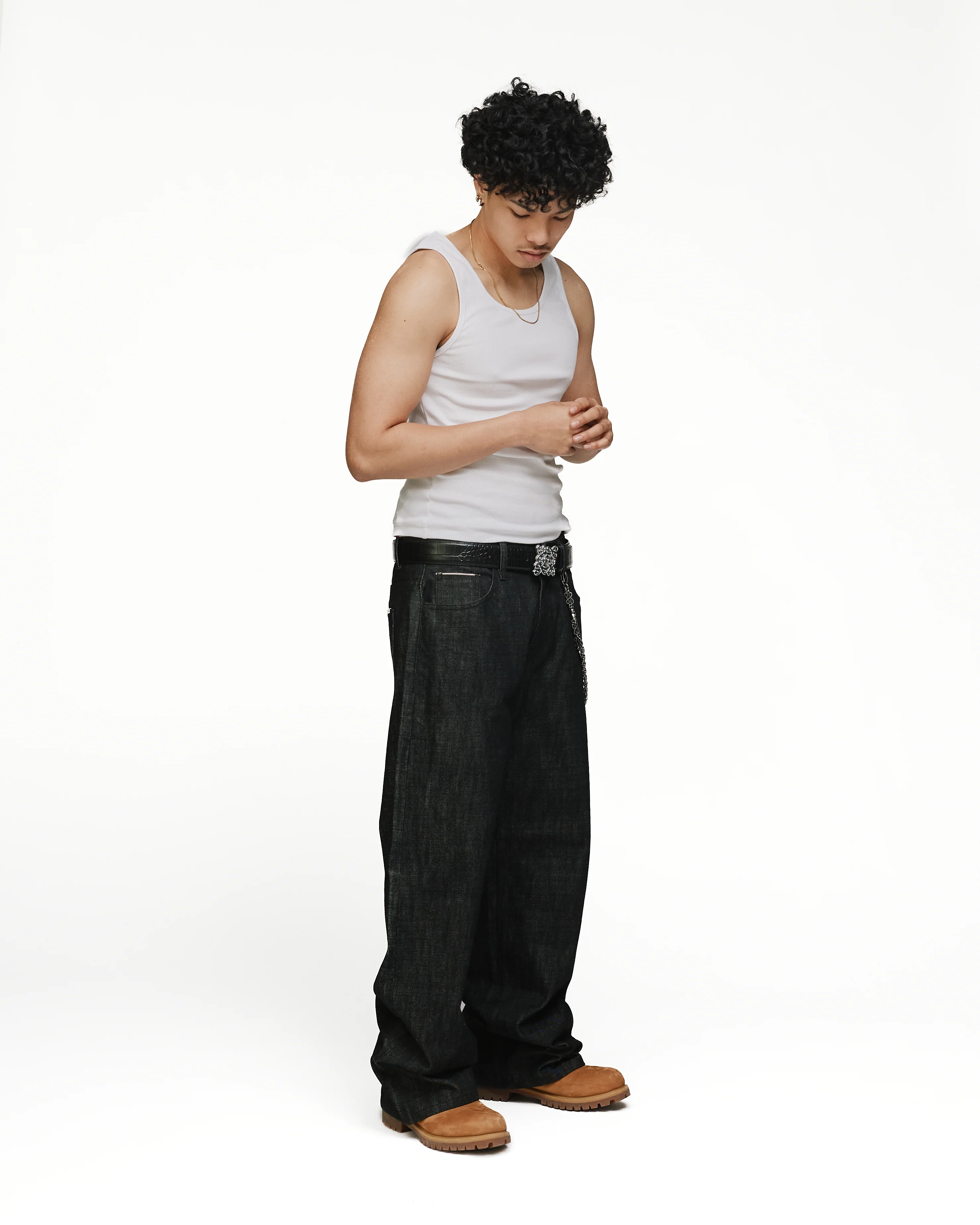 Signature Belt - Crocodile Black - Image 4
