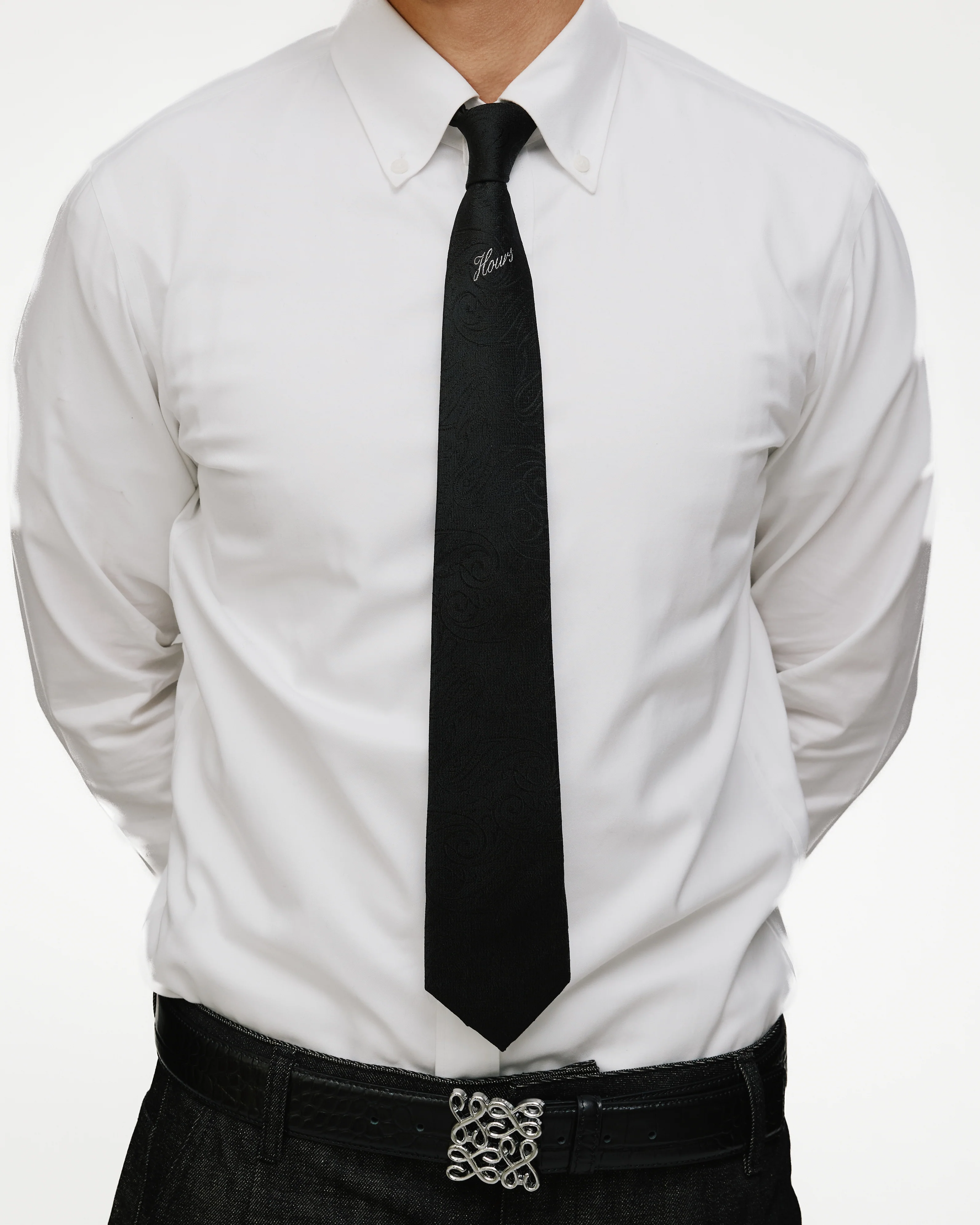 Signature Tie - Black - Image 3