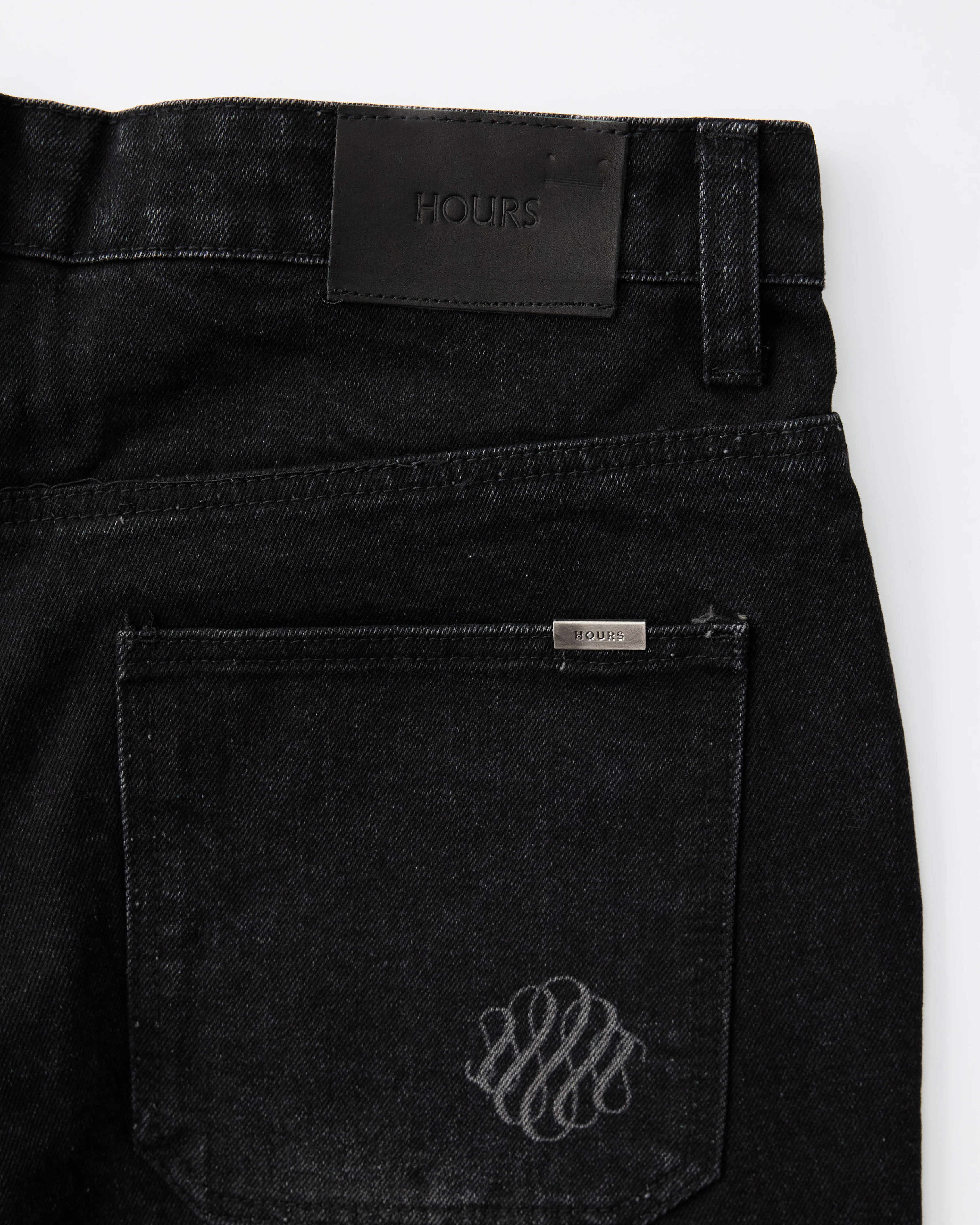 Bootcut Denim - Washed Black - Image 7