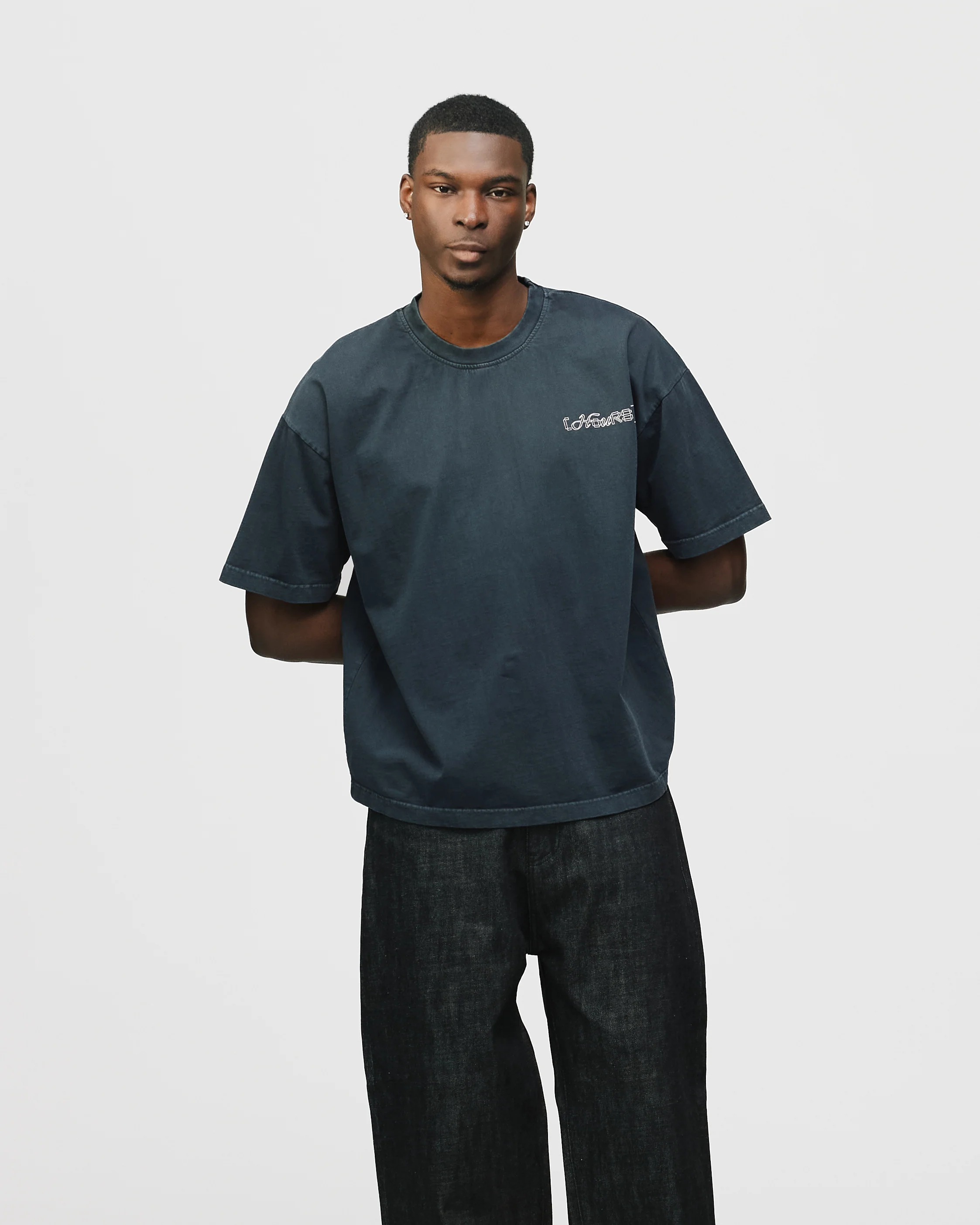 The World is Hours T-Shirt - Vintage Black - Image 3