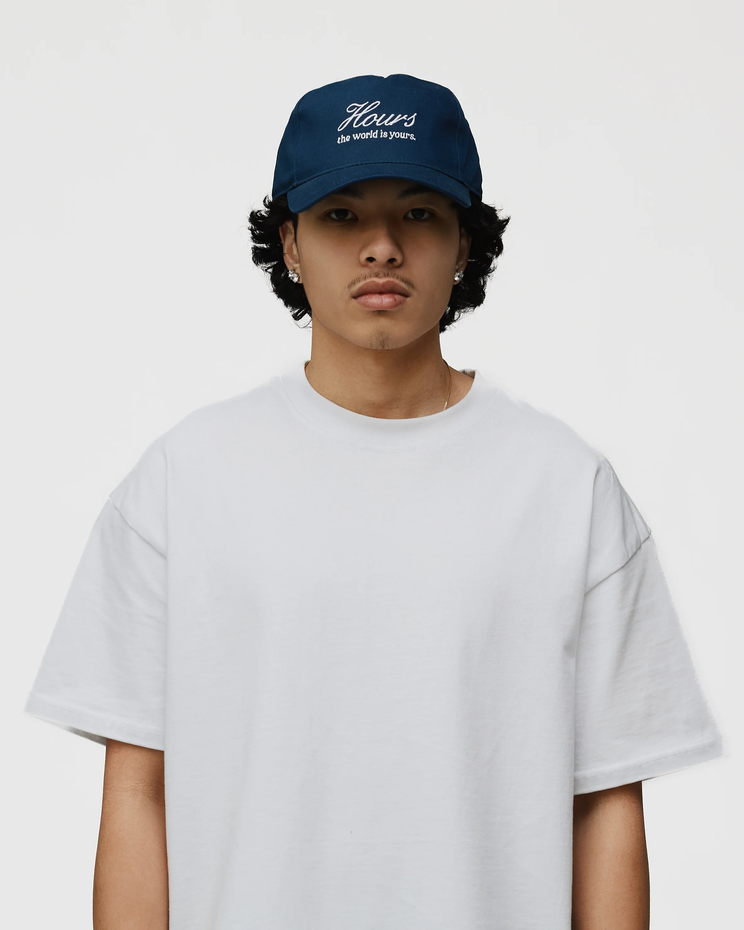 The World is Yours Snapback - Navy - Image 3